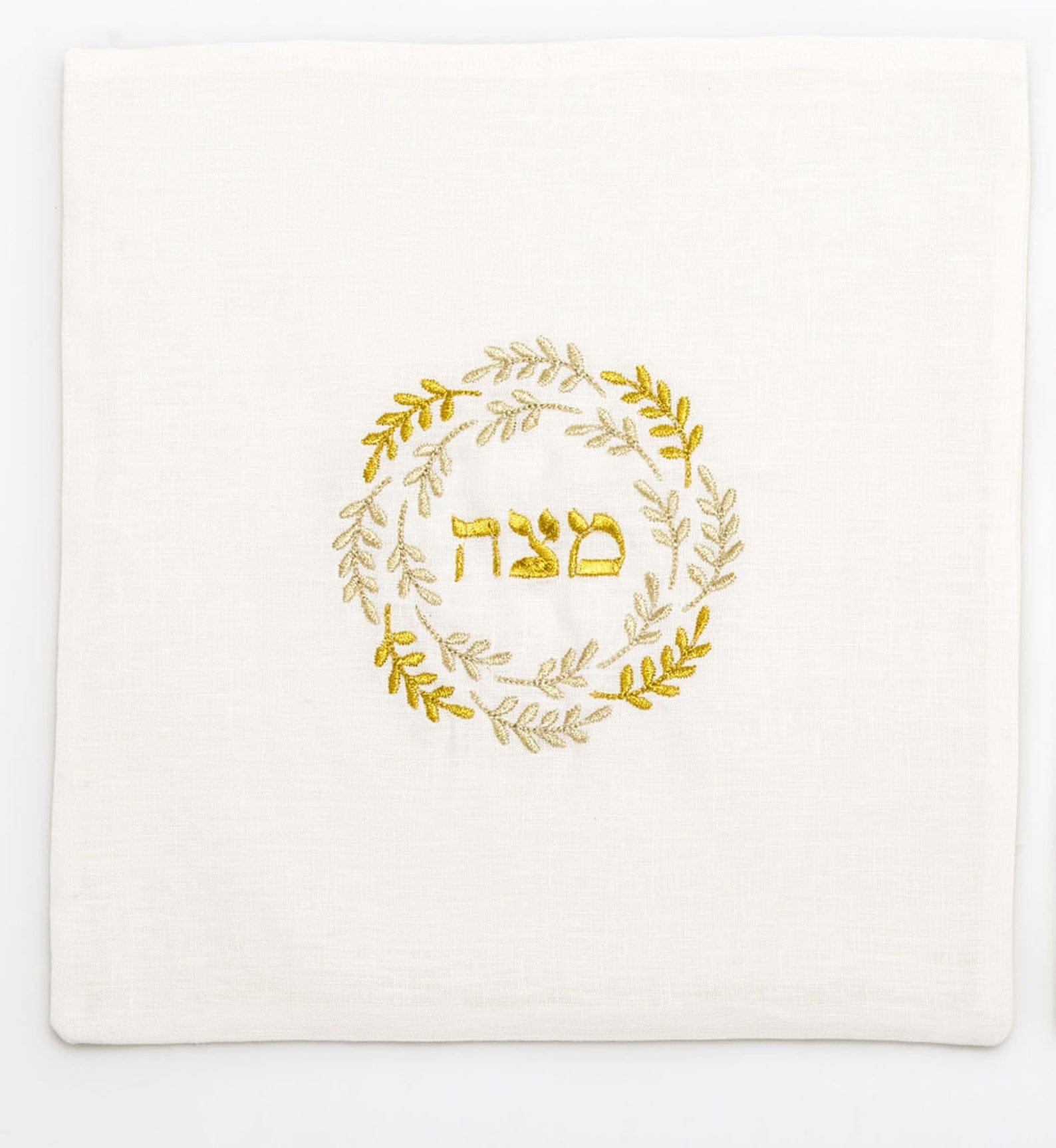 Gold Embroidered Matzah Cover and Afikomen Bag Set、mySite、topwebapps