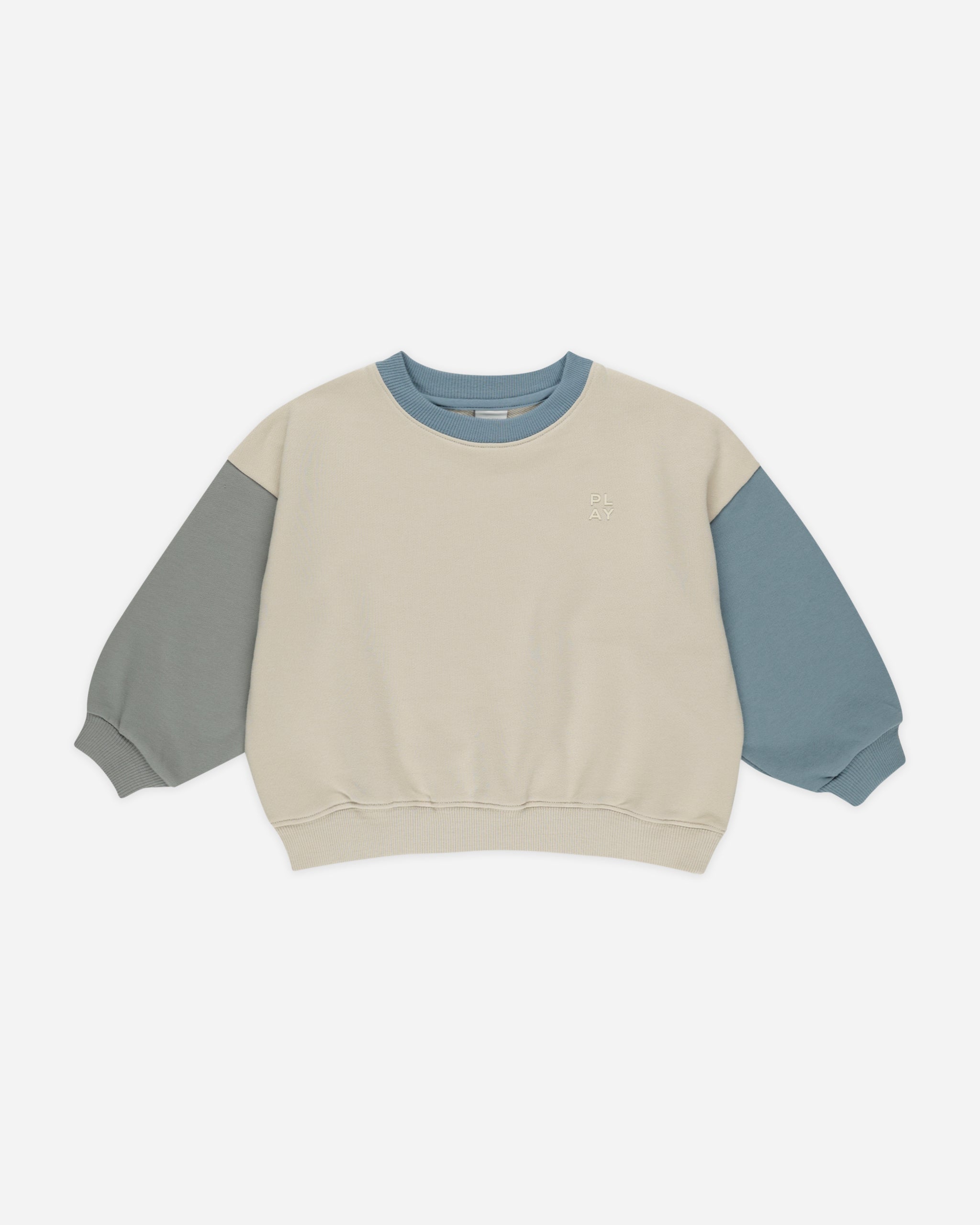  Relaxed Sweatshirt || Color Block、mySite、layawaytickets