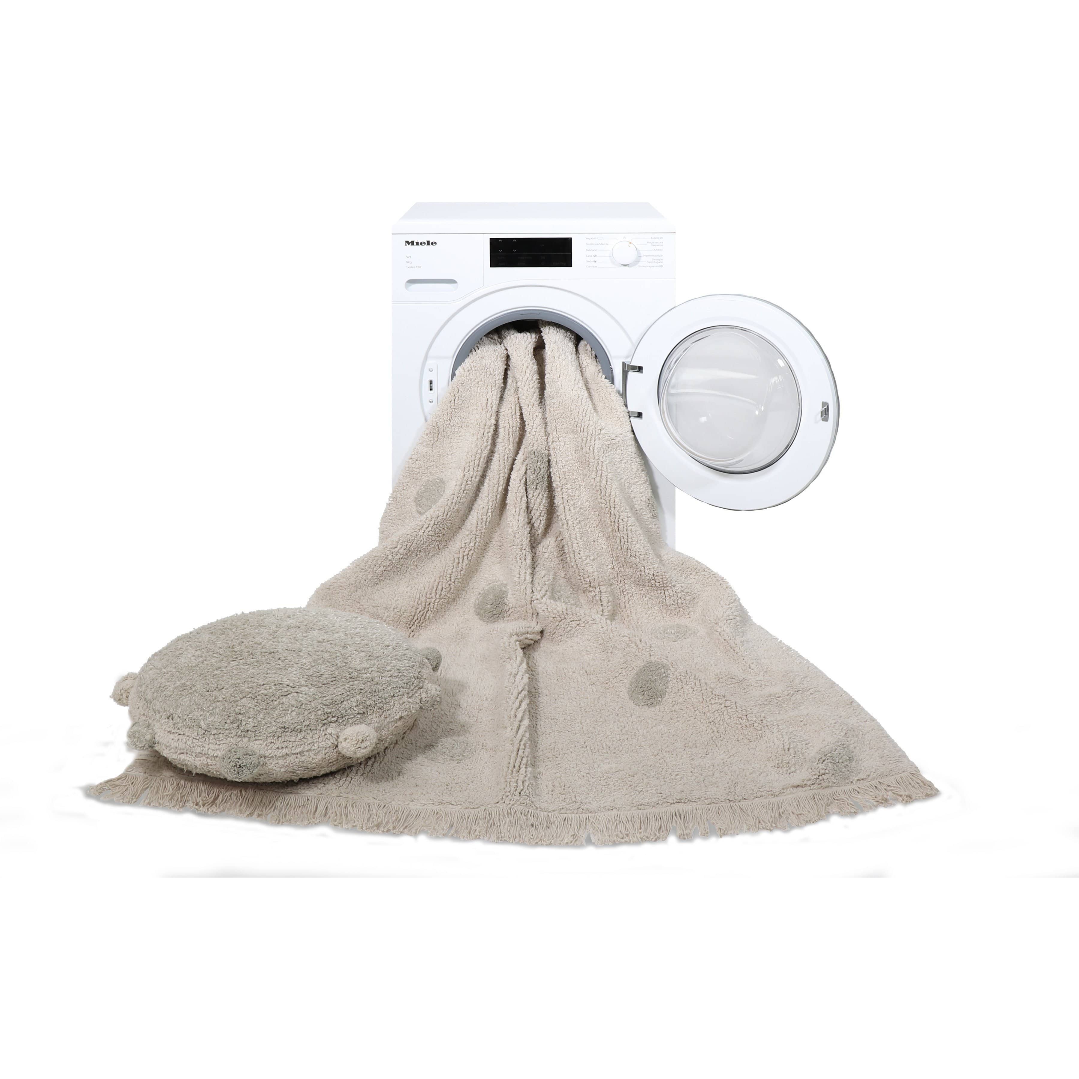 Hippy Dots Natural Olive Washable Area Rug、mySite、gigharbornorthrealestate