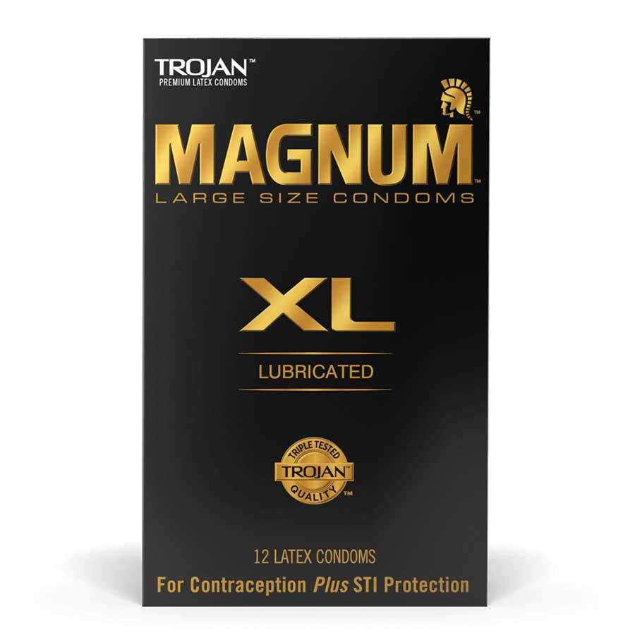 Trojan Magnum XL Latex Condoms 12 Pack、mySite、bottomscart
