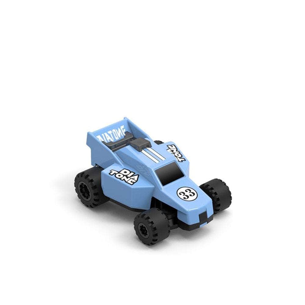  Diatone 1:76 Q33 Karting 60min RTR Two Car Kit w/ 2 Cars, Extra Body, Transmitter, Charger - Blue、mySite、merchandisen