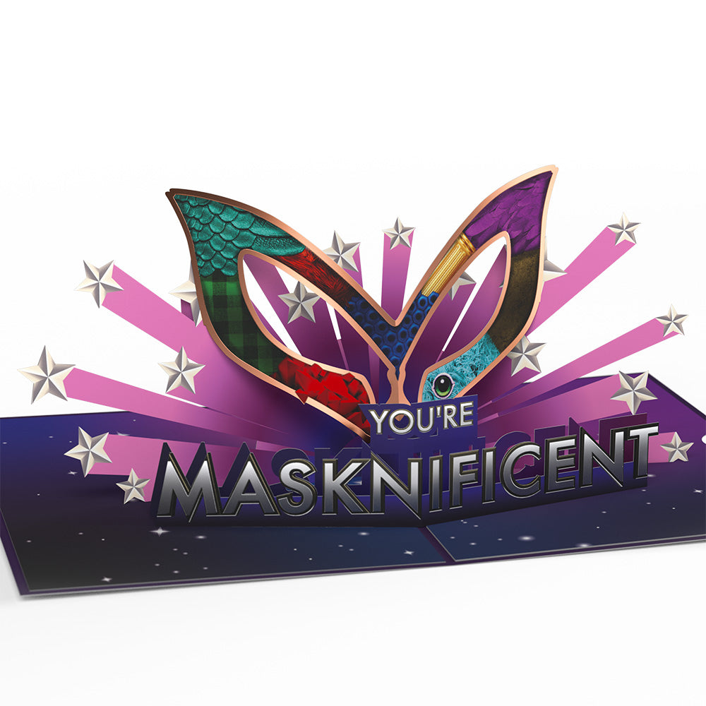 The Masked Singer™ You’re Masknificent Pop-Up Card、mySite、solidvoid