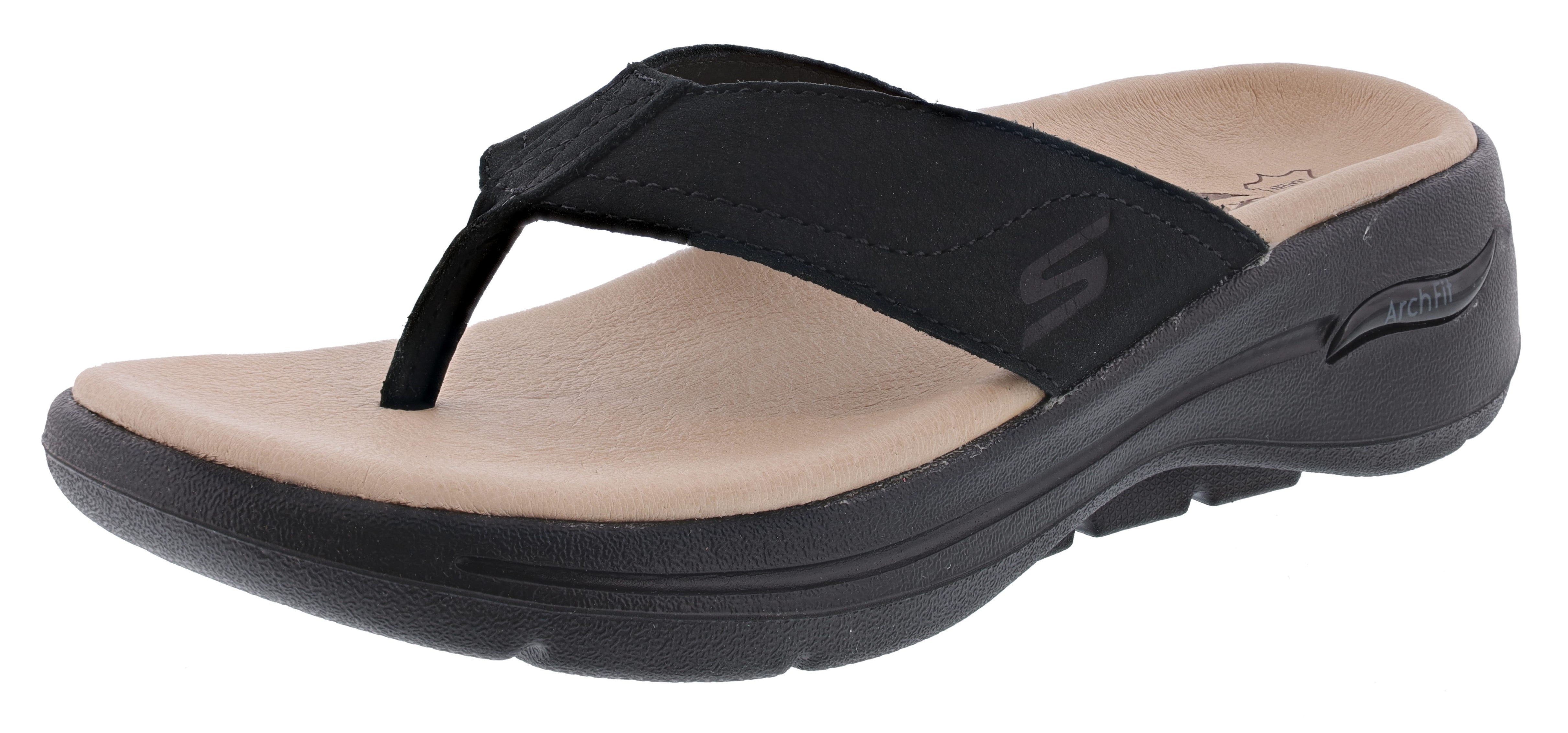 Skechers Women's Go Walk Arch Fit Five Stars Slip On Sandals、mySite、dreamappss