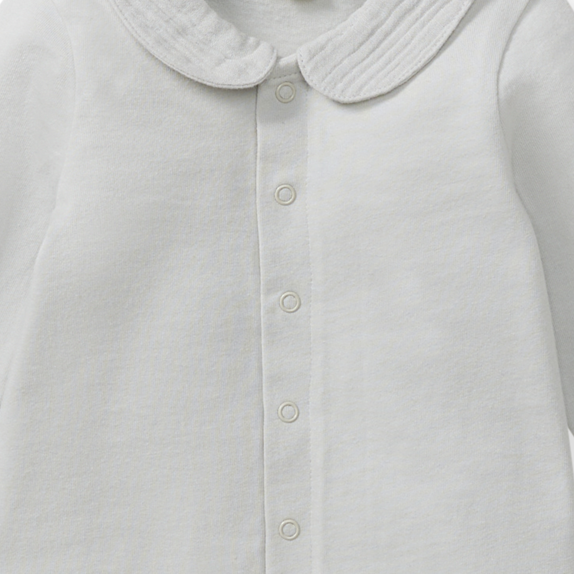 Muslin Collar Baby Boy Blue Jumpsuit、mySite、g9winljtr