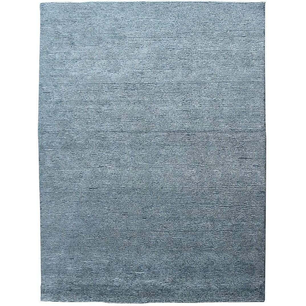 Seersucker Ivory Blue Wool Cotton Shag Rug、mySite、gigharbornorthrealestate