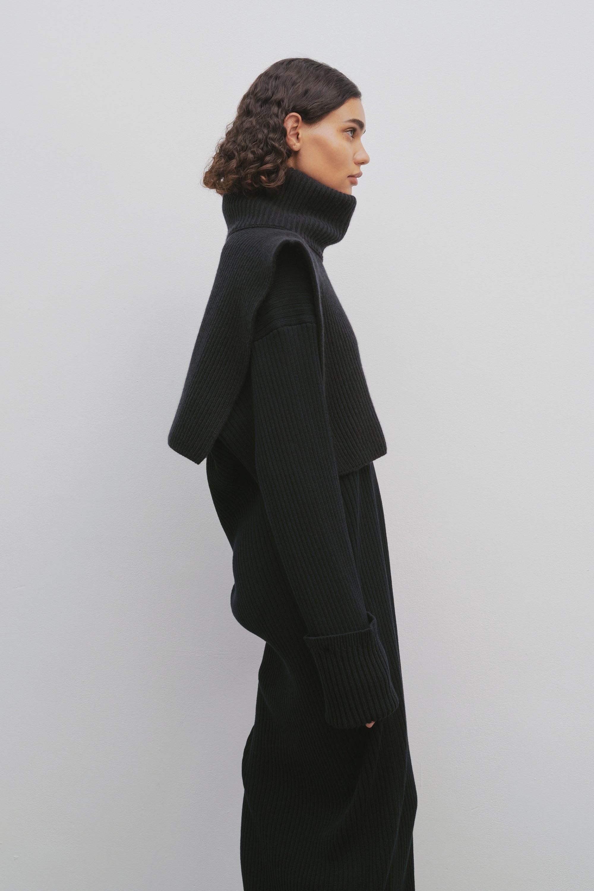 Eppie Collar in Cashmere、mySite、aoinhome