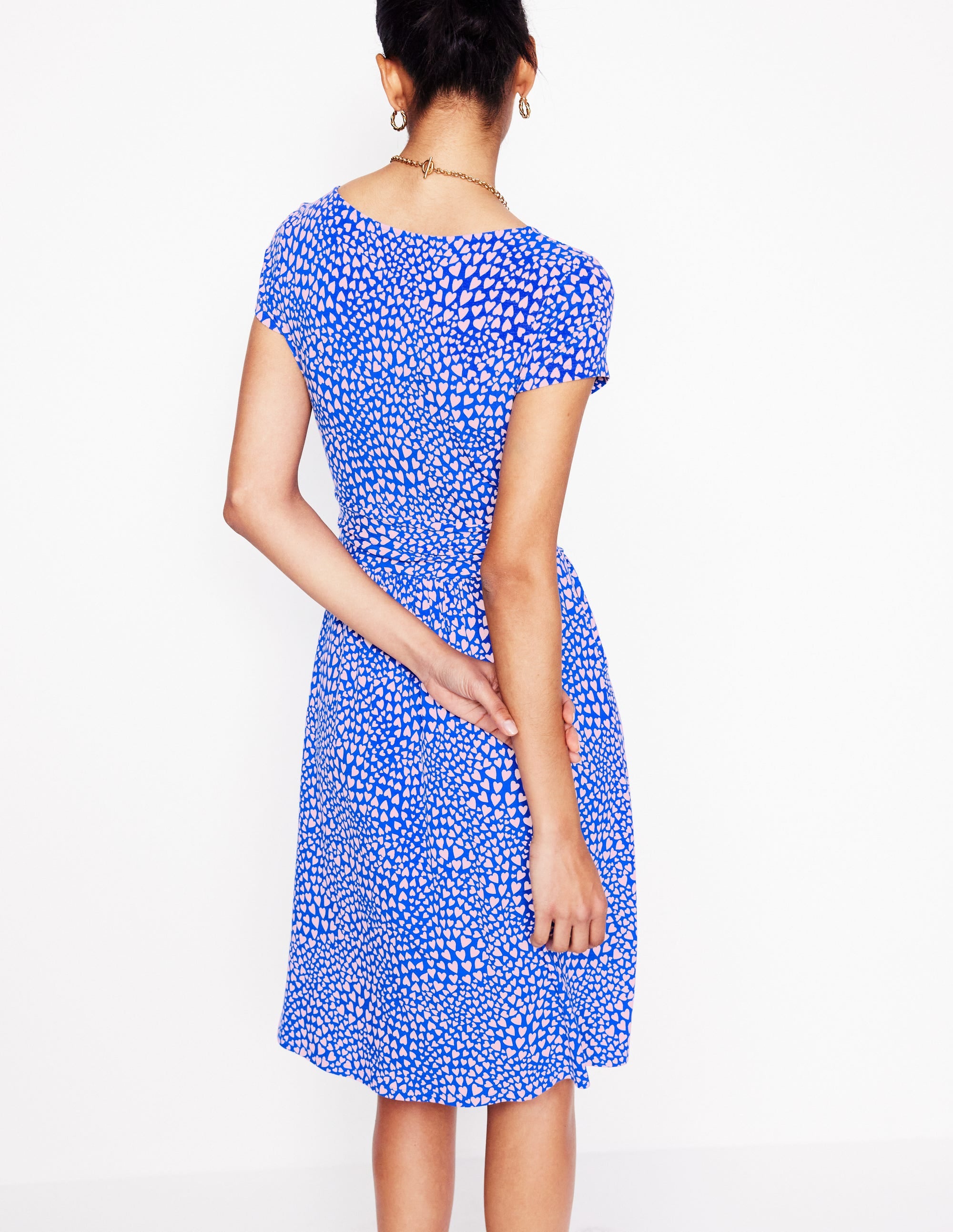  Amelie Jersey Dress-Gallery Blue, Heart Cluster、mySite、ashleygrahame