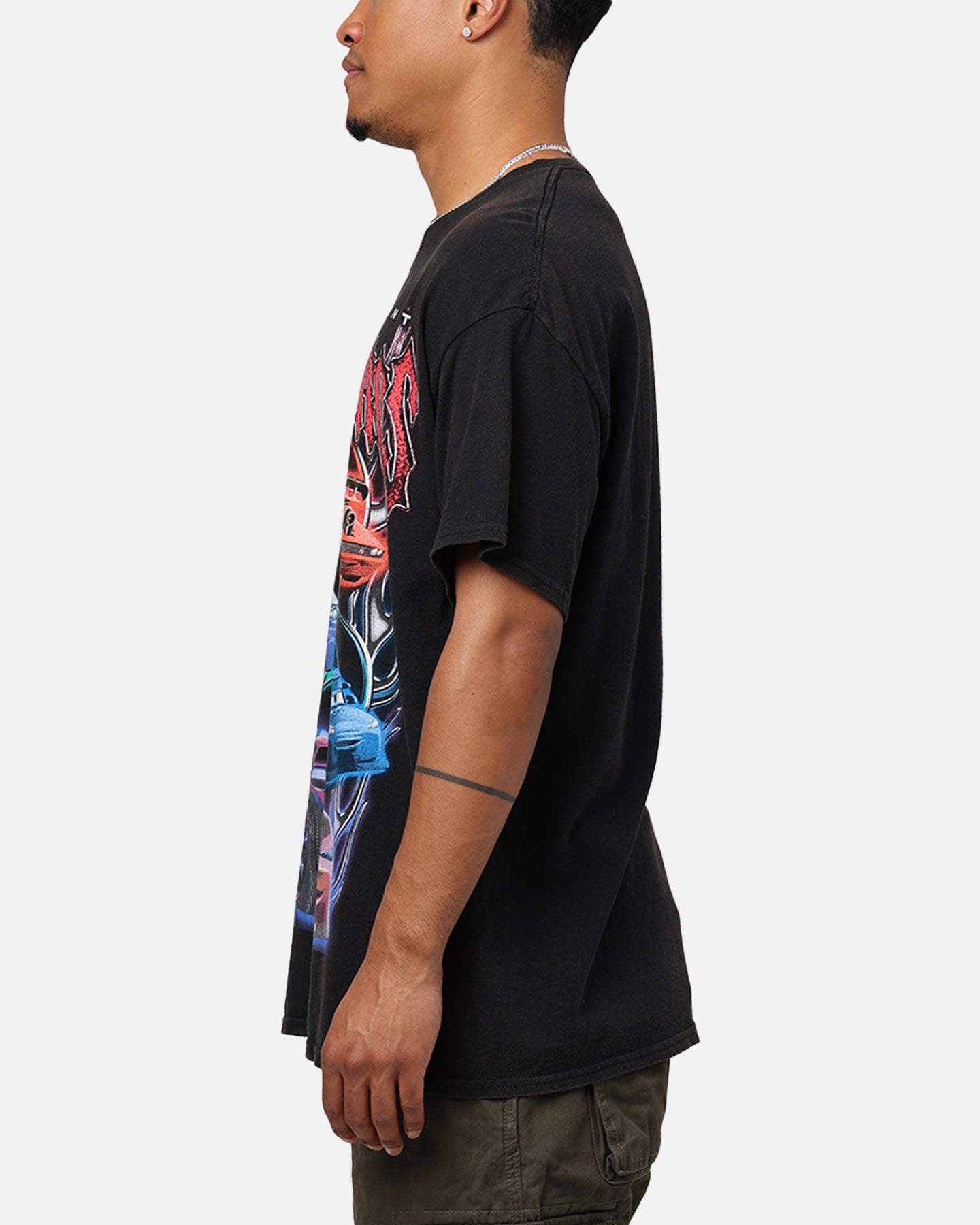 Goat Crew - Pixar Cars Delinquent Road Hazards Vintage T-Shirt Black Wash、mySite、zt4zffjzw