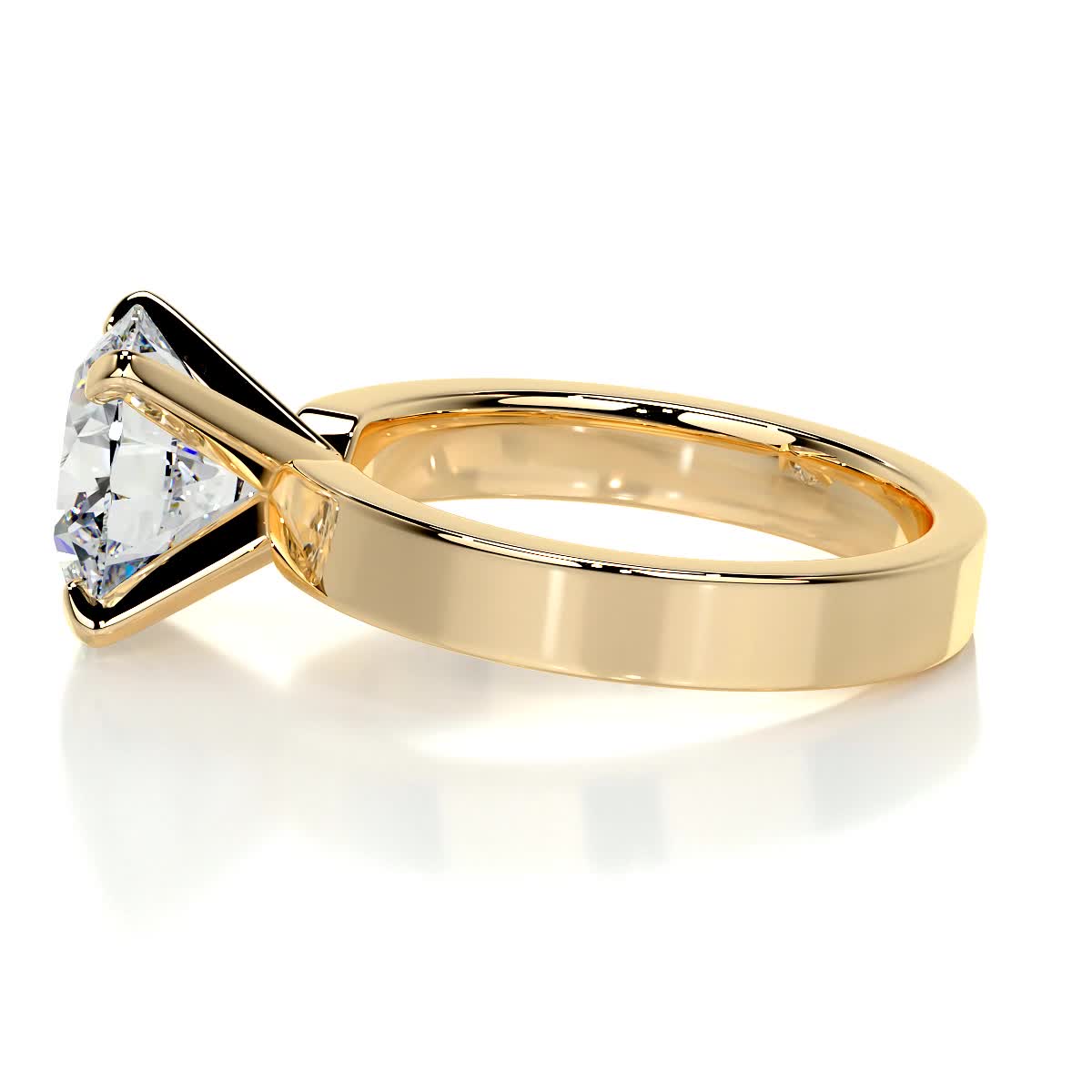 Kaia Lab Grown Diamond Ring -18K Yellow Gold、mySite、hinf8tx79