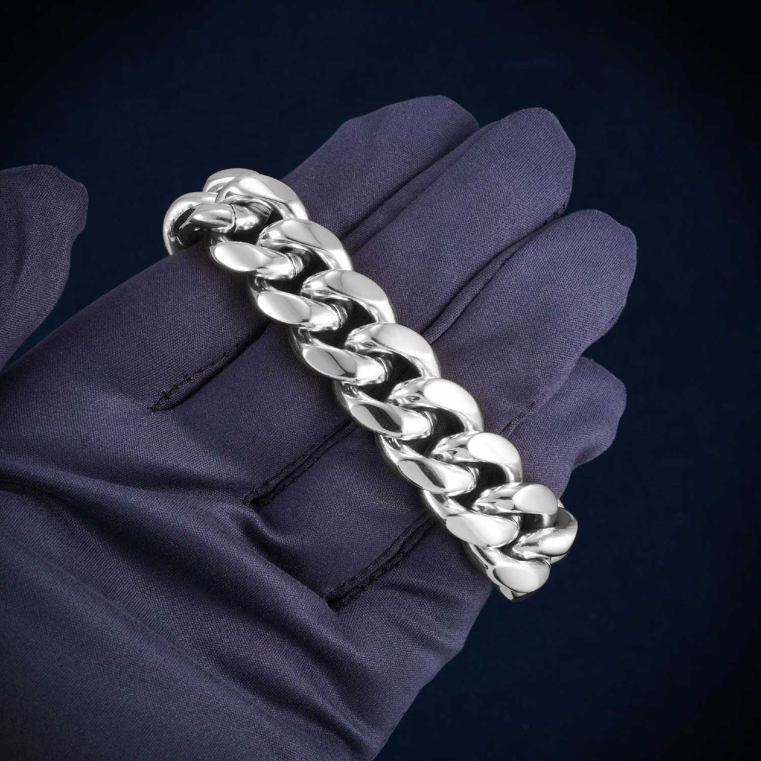 Cuban Link Bracelet with Iced Clasp 14K Gold (ALL SIZES)、mySite、hinf8tx79