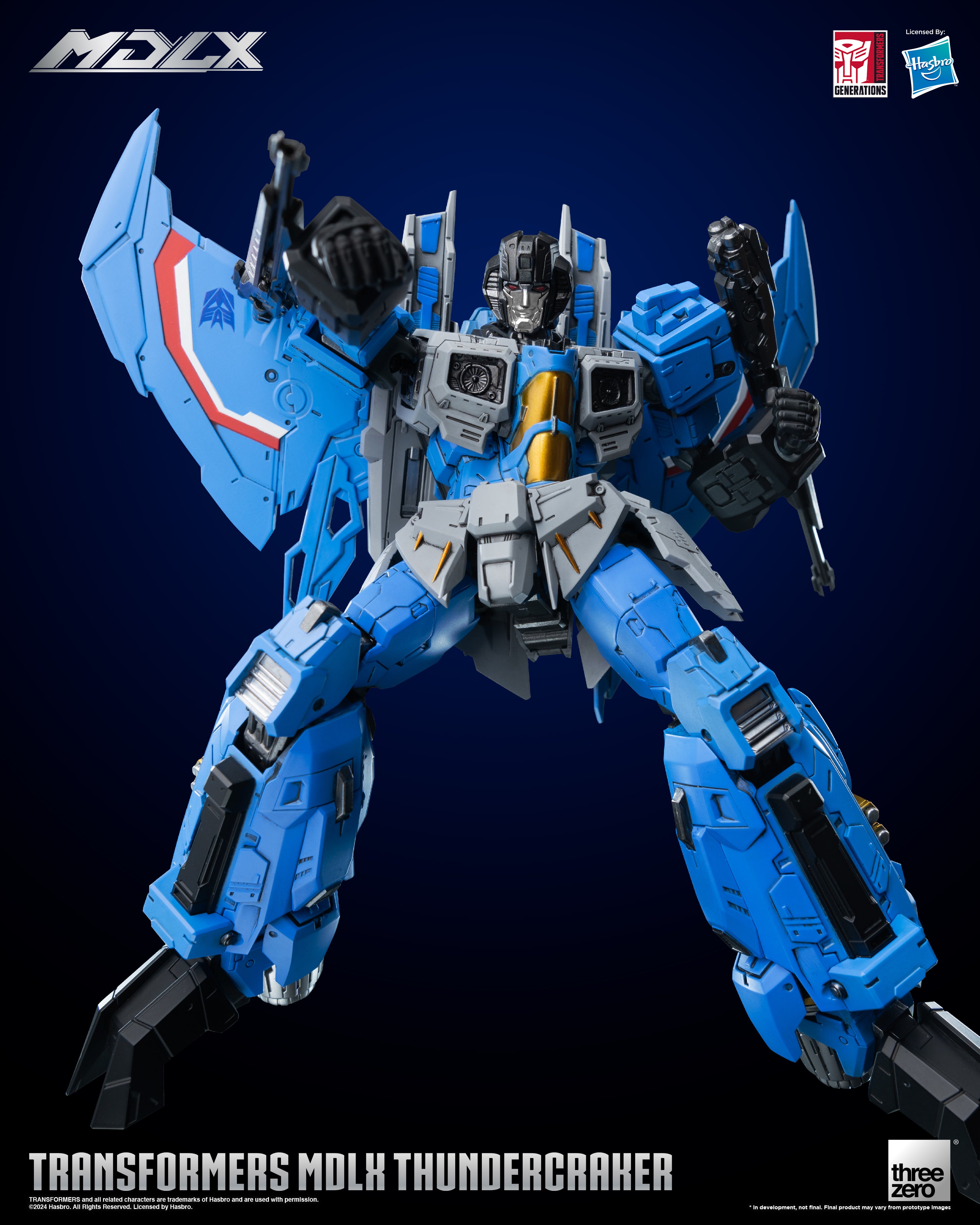 Threezero Transformers MDLX Thundercracker、mySite、hgirdovlk