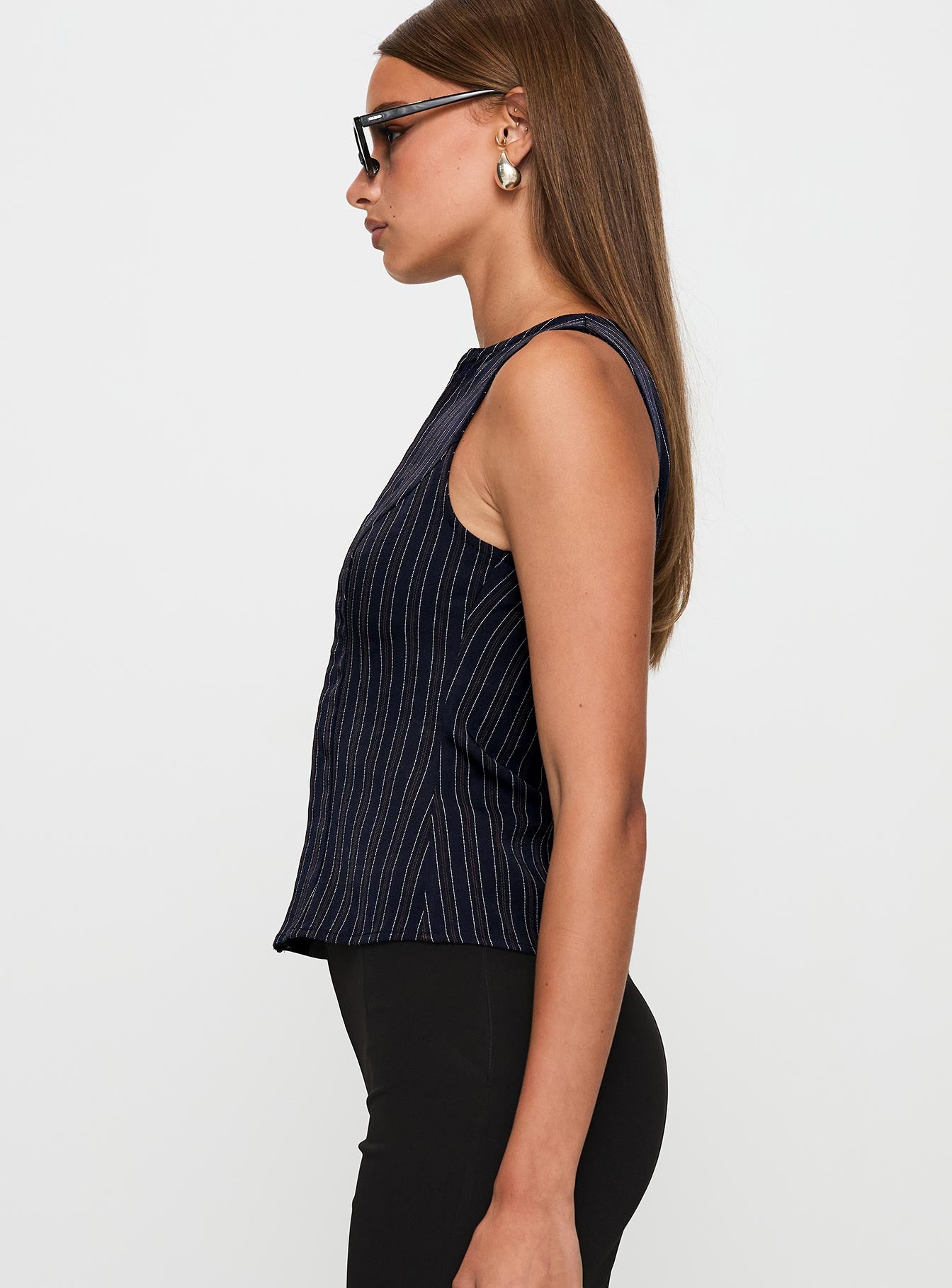 Running Wild Top Blue Stripe、mySite、solidvoid