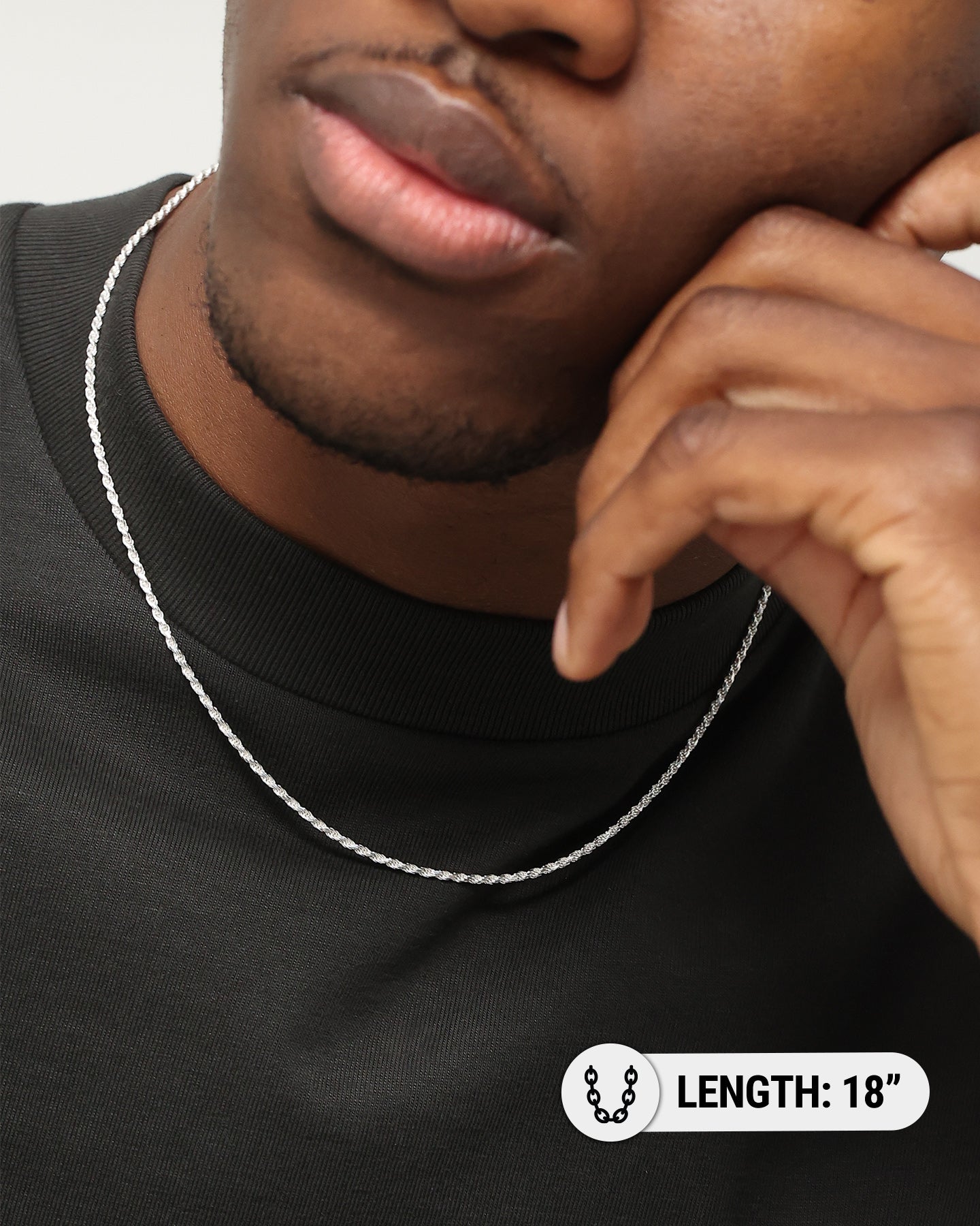 House of Auric Rope 2mm Chain Sterling Silver、mySite、zt4zffjzw