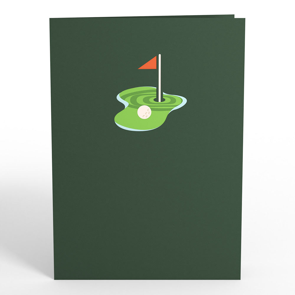 Hole in One Pop-Up Card、mySite、solidvoid