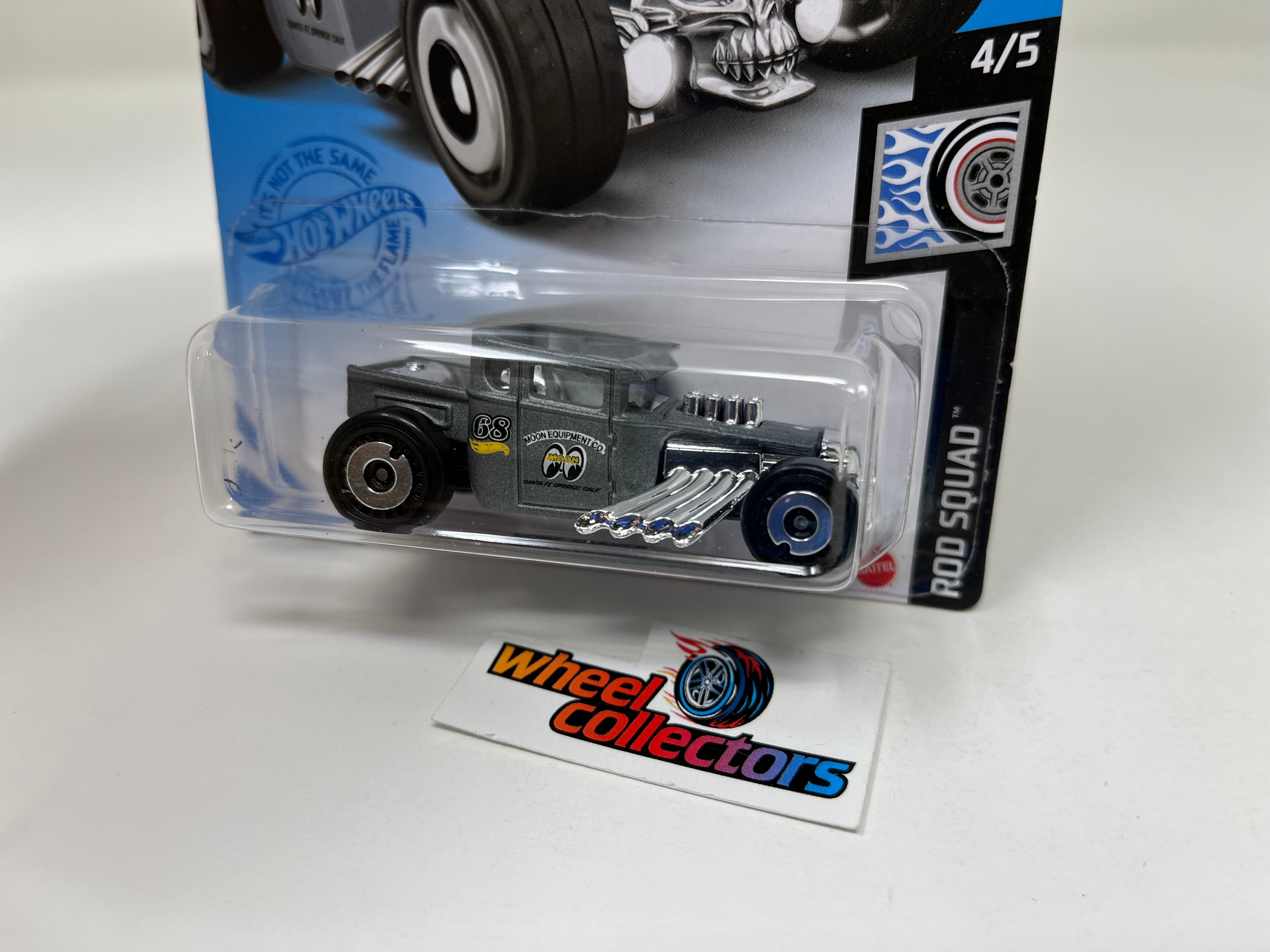 Bone Shaker #161 Mooneyes * Grey * 2021 Hot Wheels、mySite、hgirdovlk