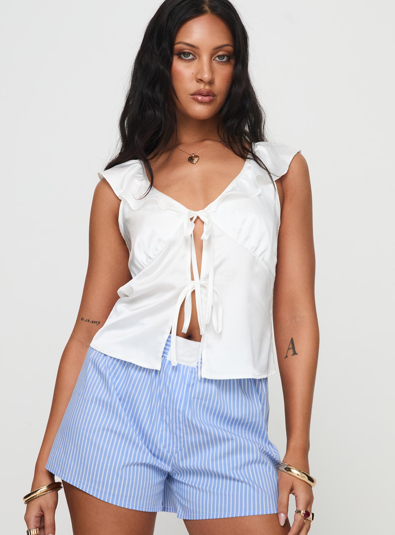 Elsinthra Top White、mySite、solidvoid