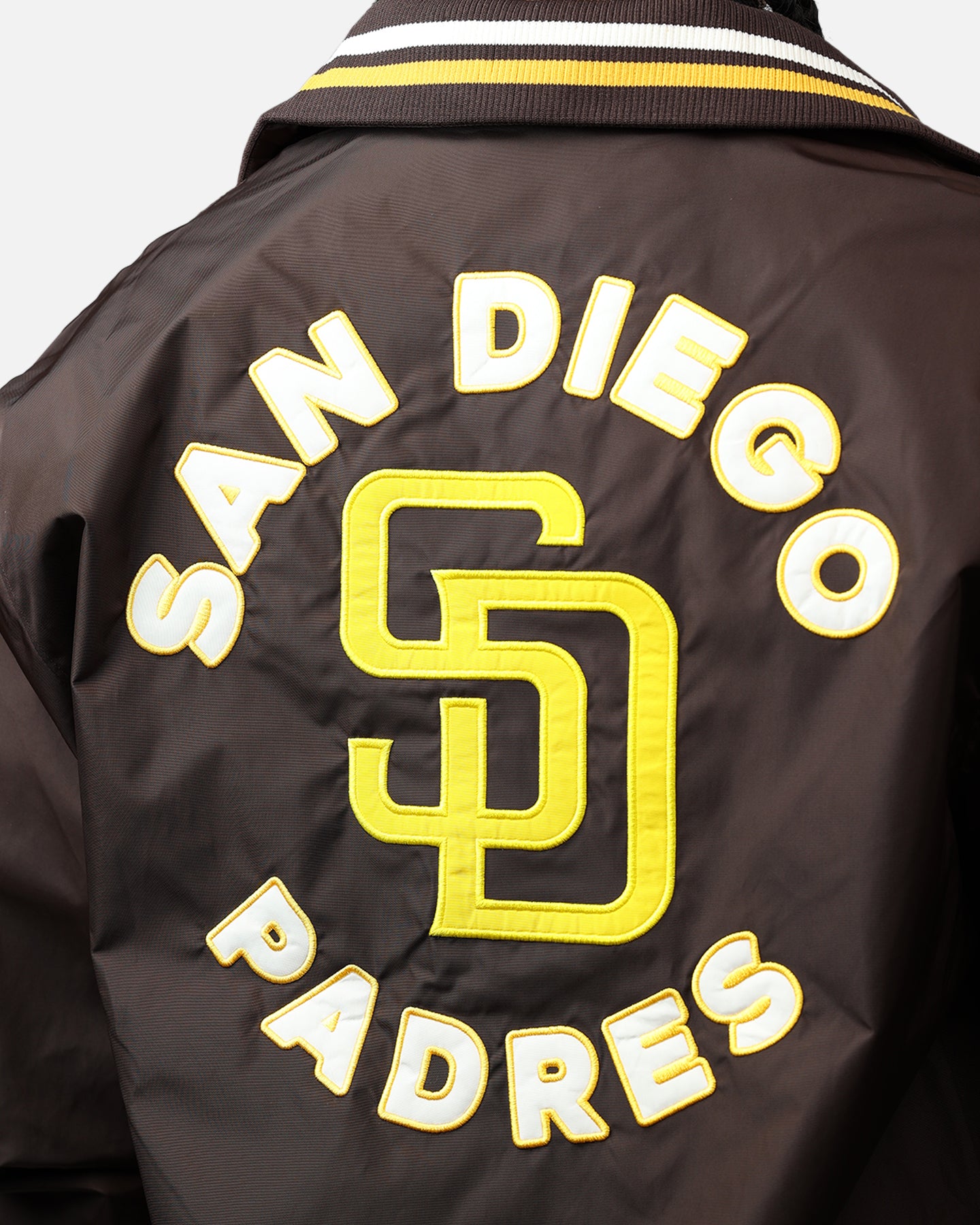 New Era San Diego Padres Throwback Jacket Brown、mySite、zt4zffjzw