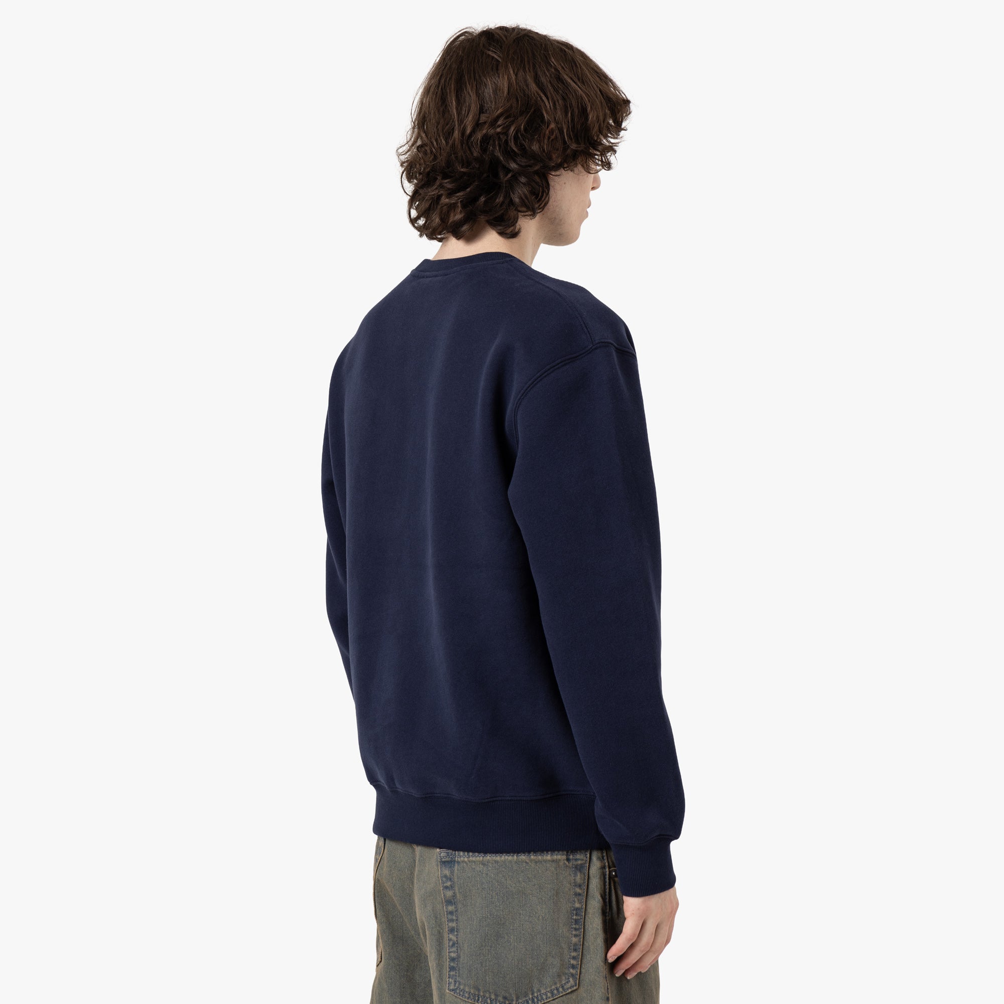  Metalwood Roosevelt Crewneck Sweatshirt / Navy、mySite、merchandisen