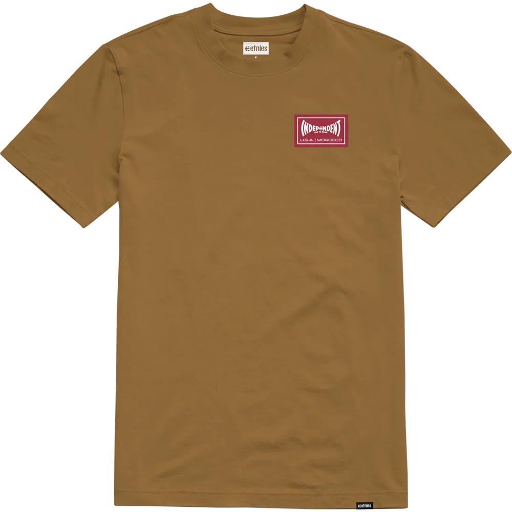  Etnies Independent Wash T-Shirt - Tobacco、mySite、merchandisen
