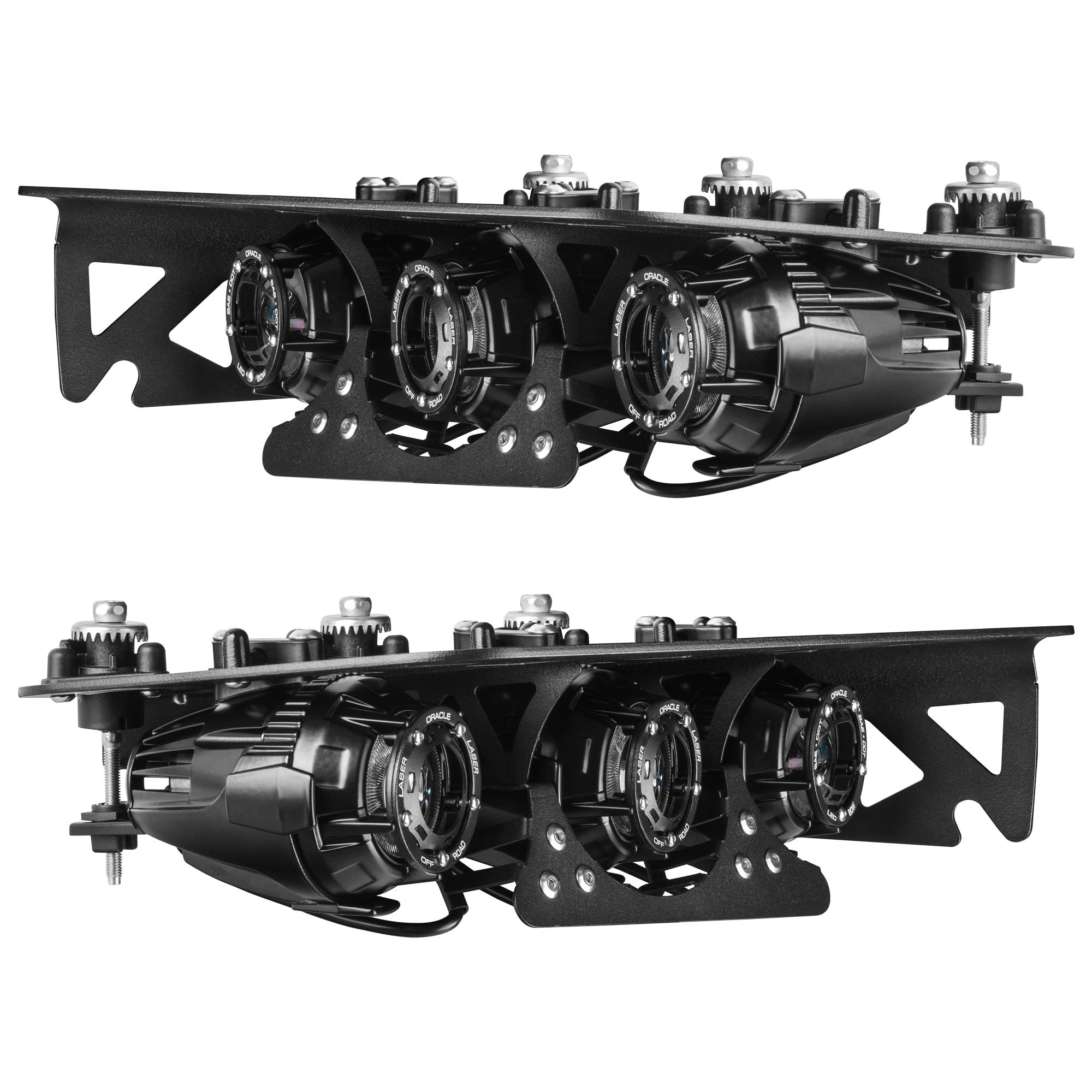 ORACLE Lighting 2021-2025 Ford Bronco Off Road LASER Auxiliary Lights + LED Fog Light Kit for Steel Bumper、mySite、nflplayoffbracketp