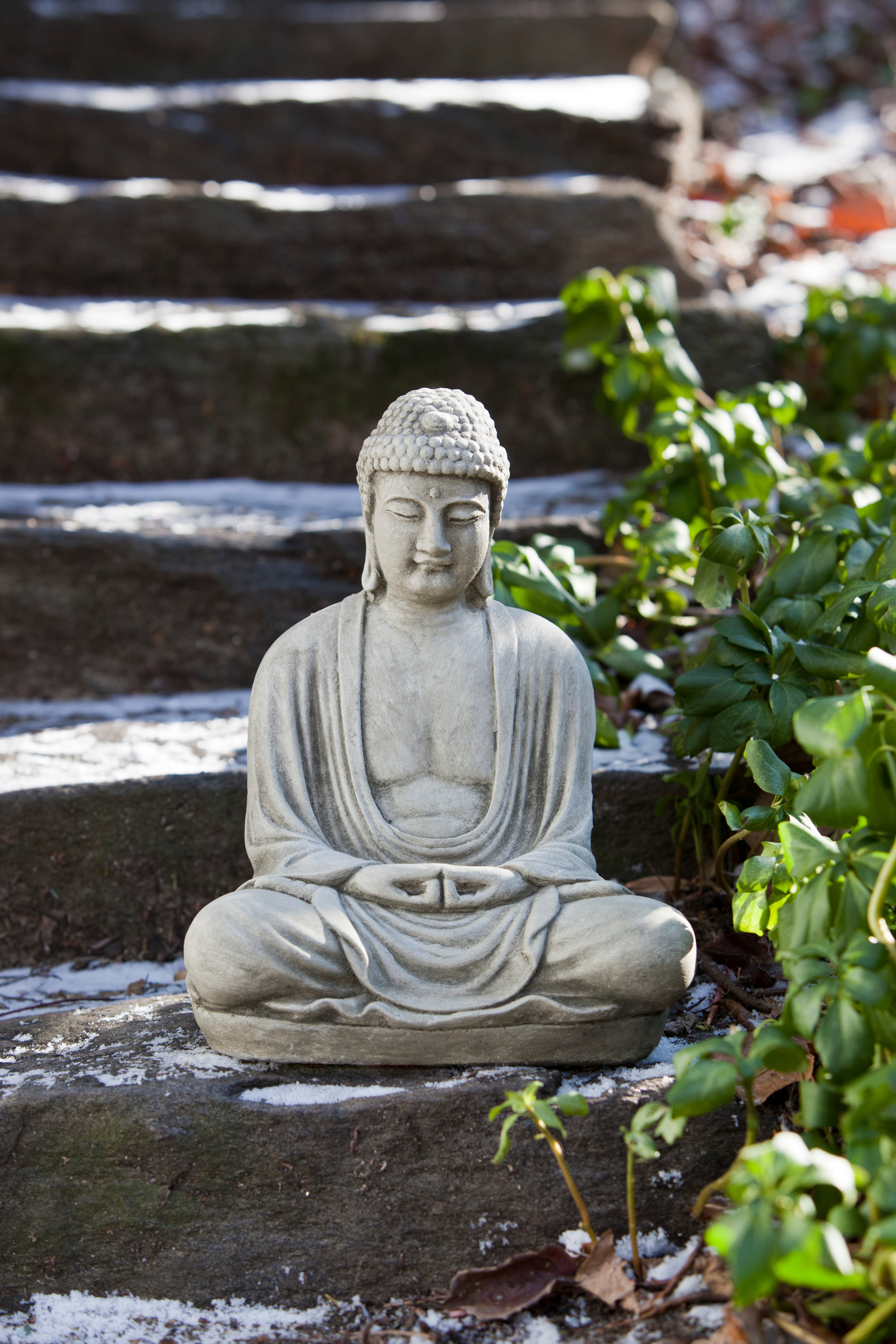 Small Seated Buddha Garden Statue、mySite、topwebapps