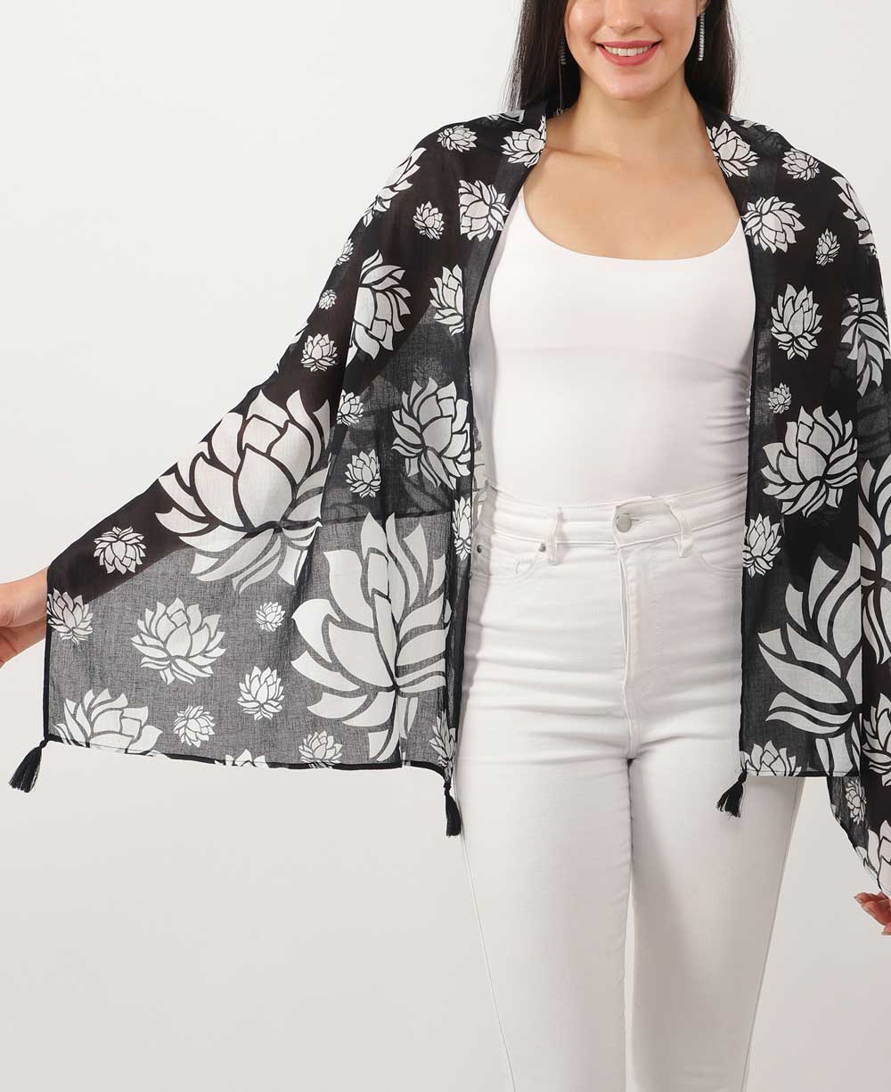 Story of 100 Lotuses Artistic Scarf、mySite、topwebapps