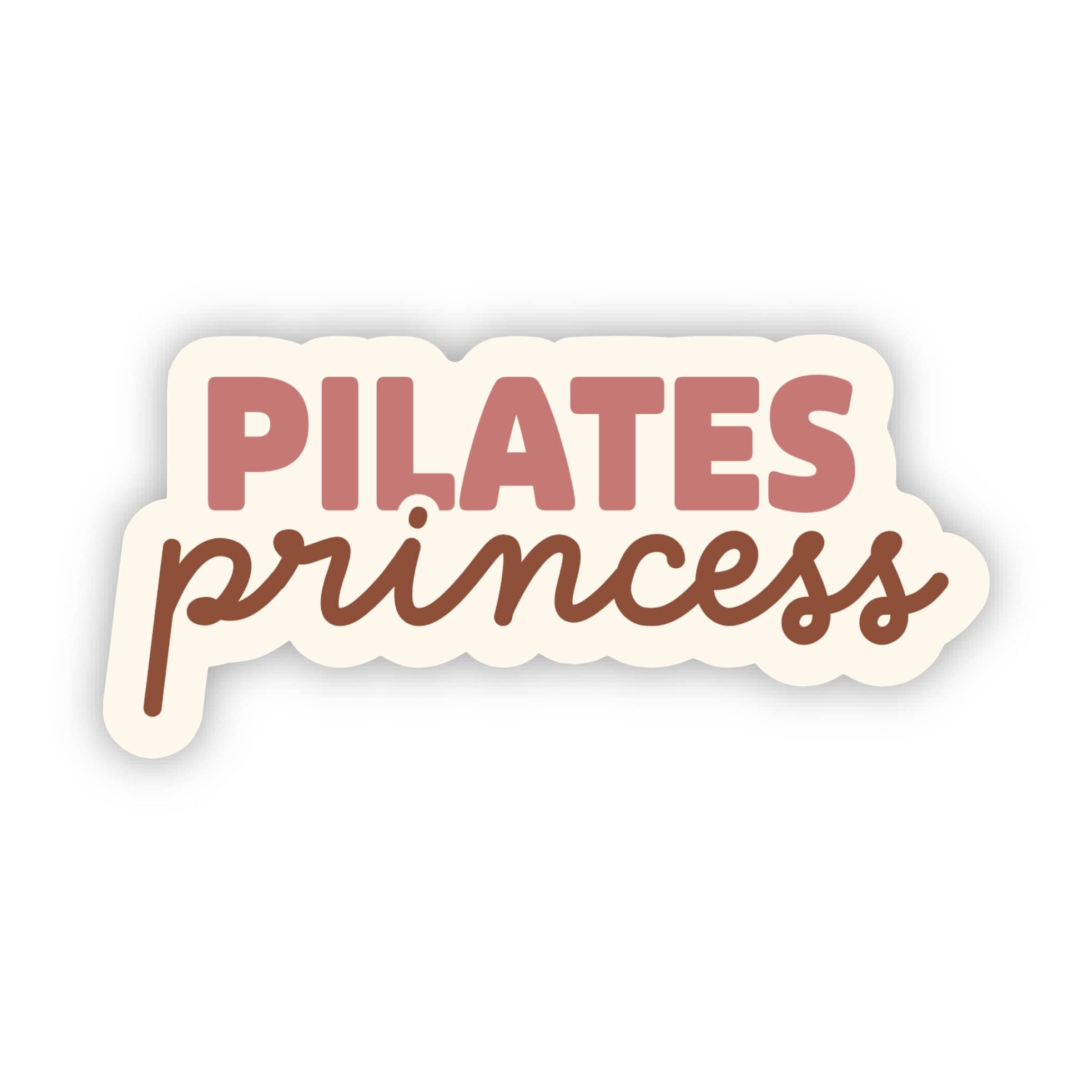  Pilates Princess Pink Text Sticker、mySite、ghnorth