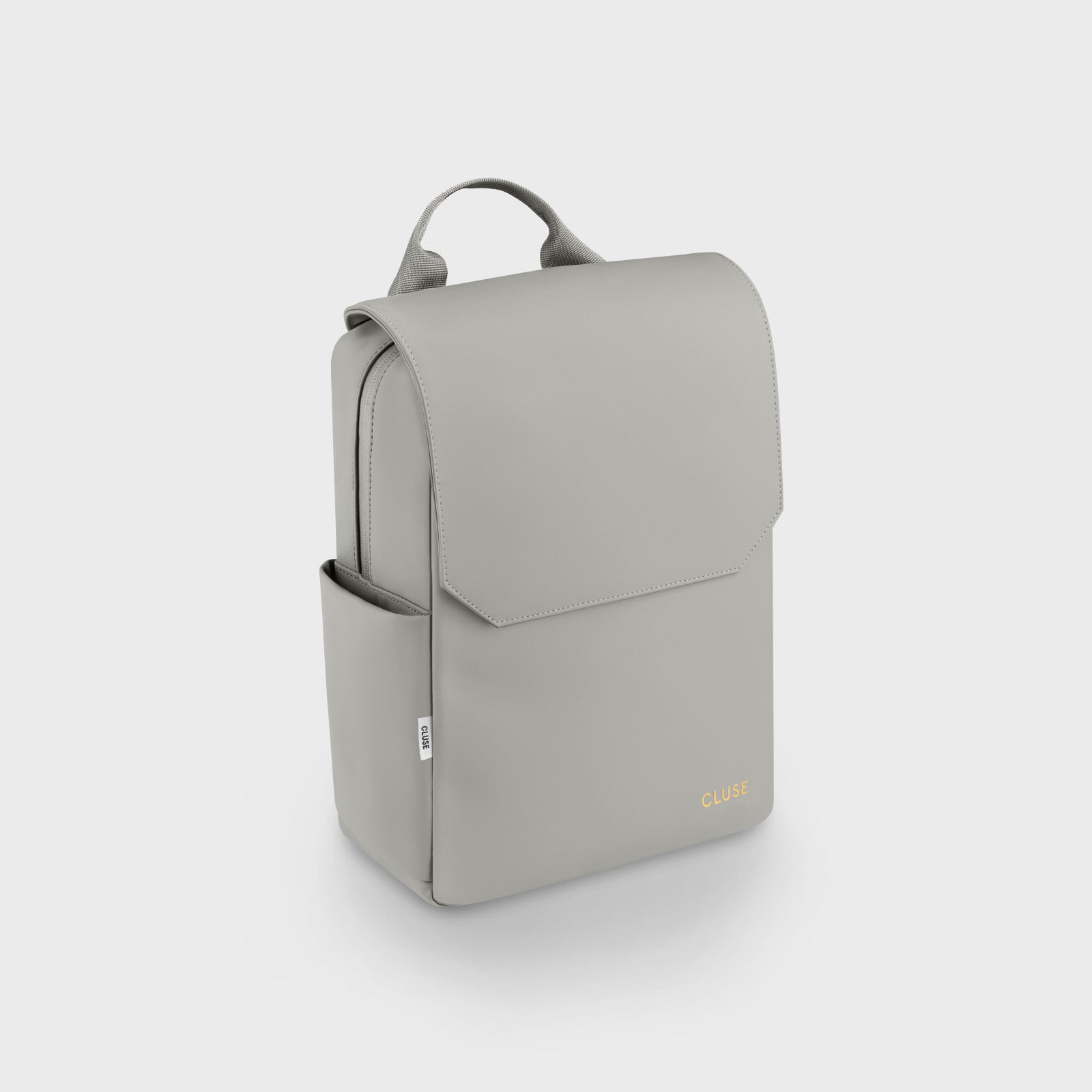 Nuitée Petite Backpack, Light Grey, Gold Colour、mySite、botmansion