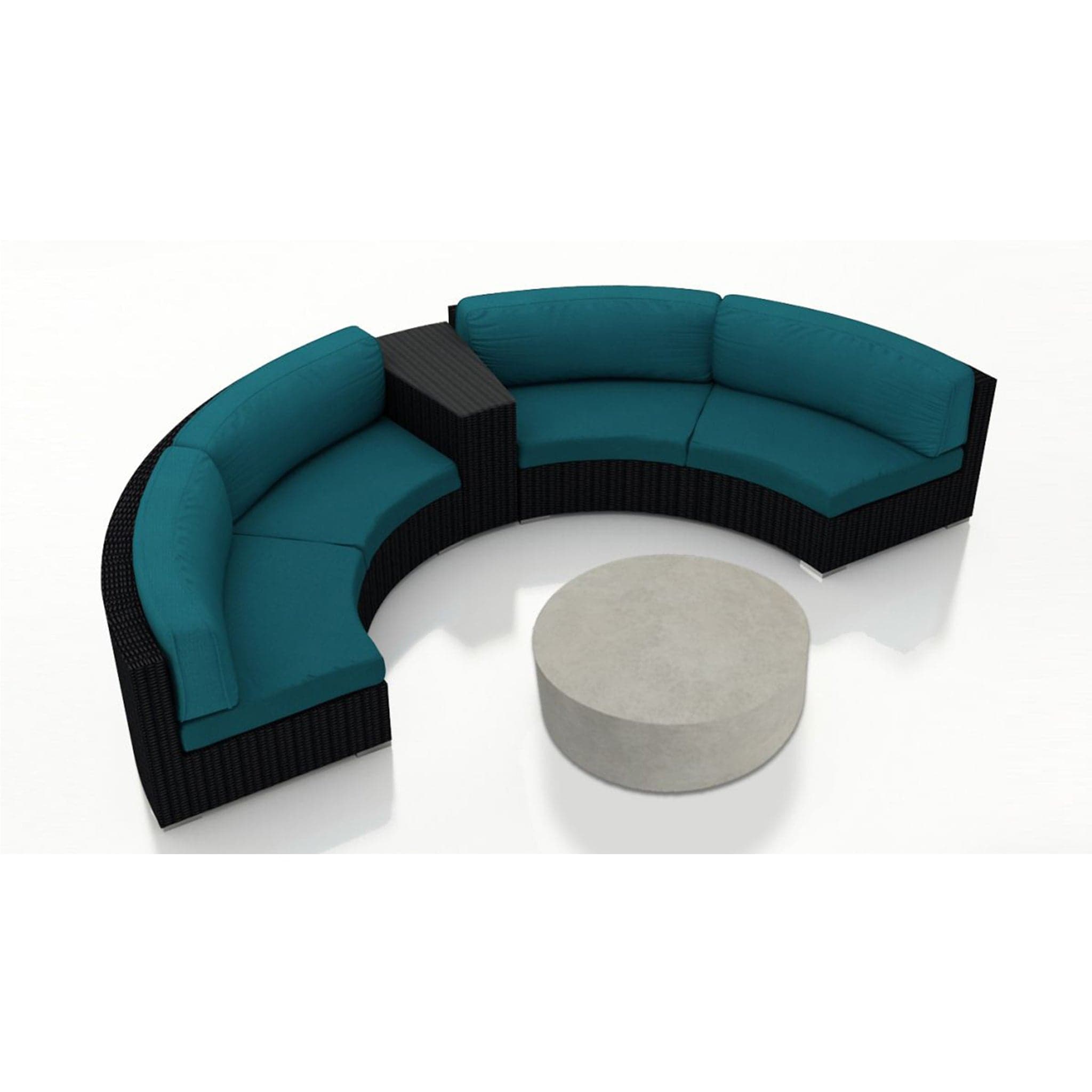 Urbana Mason 4 Piece Curve Sectional Set、mySite、neckold