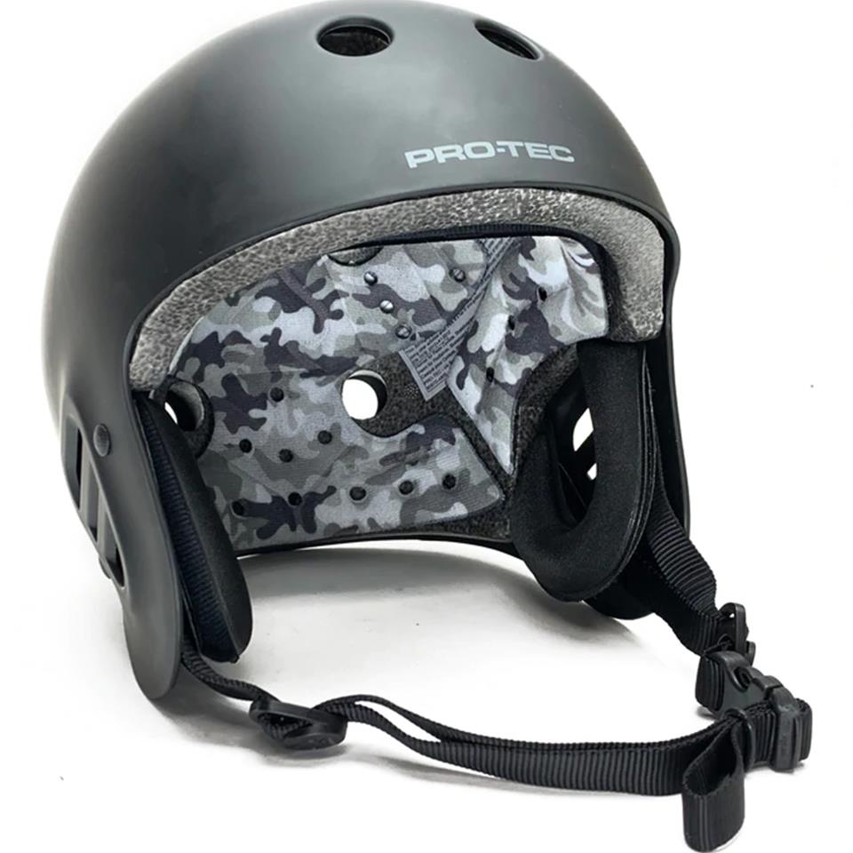  Pro-Tec Full Cut Cult Helmet - Matte Black & Camo、mySite、merchandisen