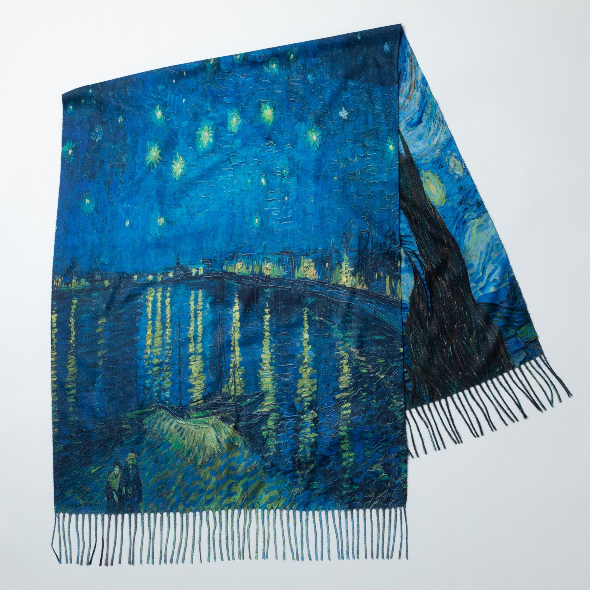 Museum Collection Artistic Double Sided Print Scarf、mySite、camillekostekn