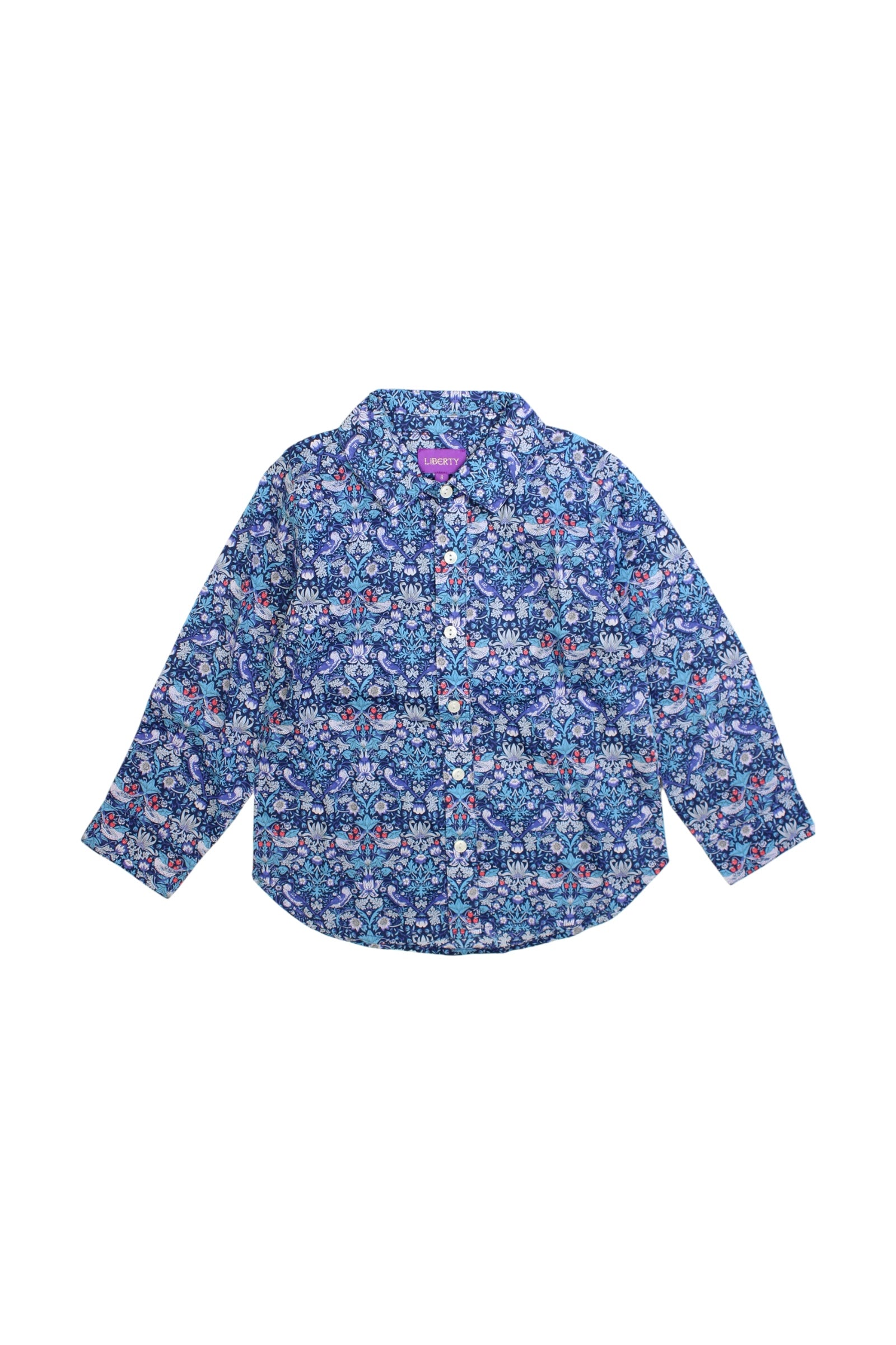 Liberty London Floral Long Sleeve Shirt 6T、mySite、g9winljtr