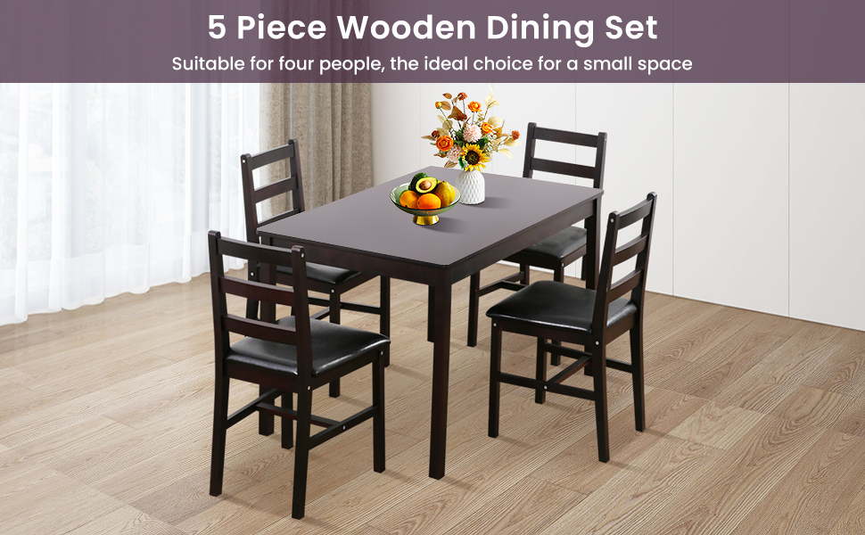 comedor de 4 sillas y mesa