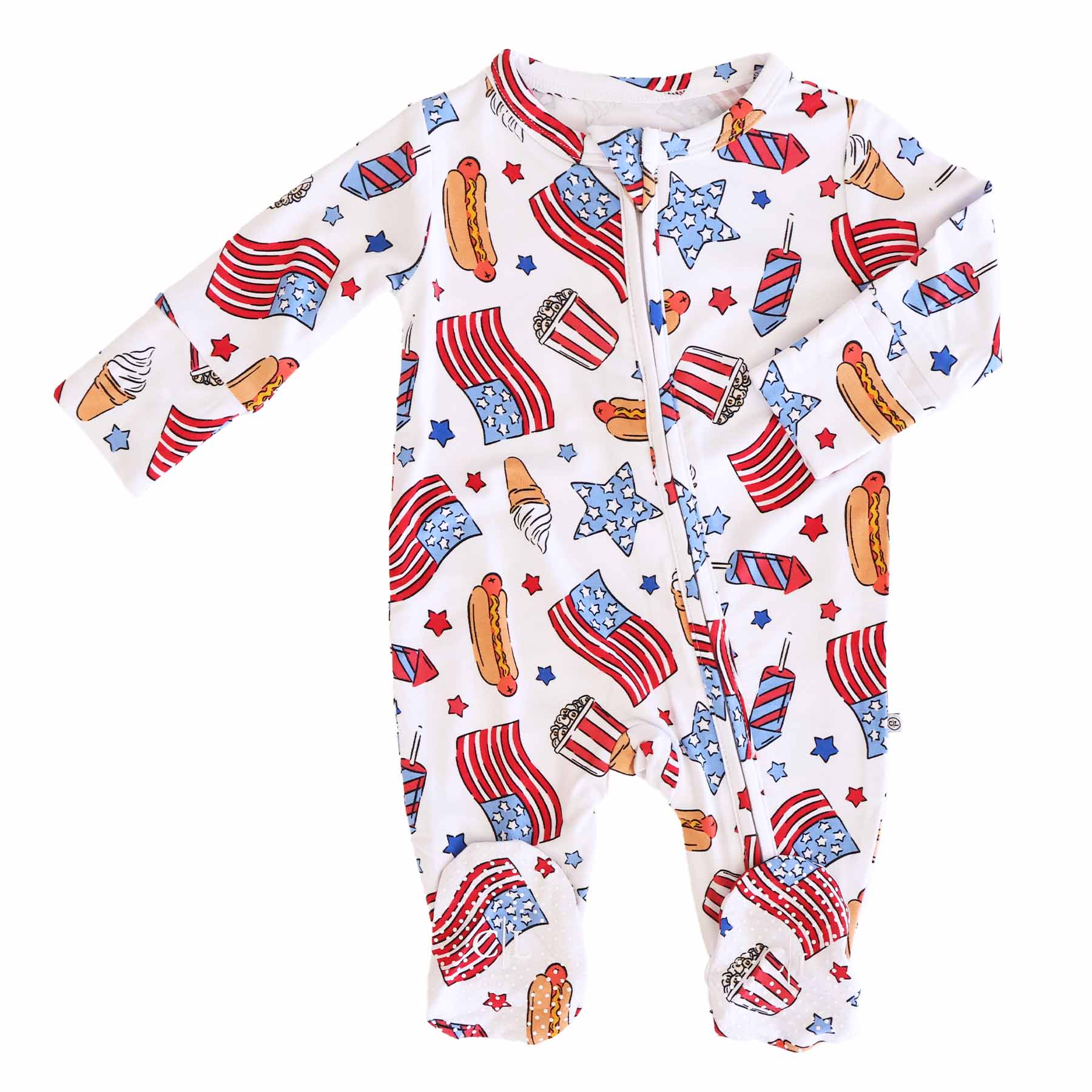  Party in the USA Zipper Footie | Fireworks、mySite、layawaytickets