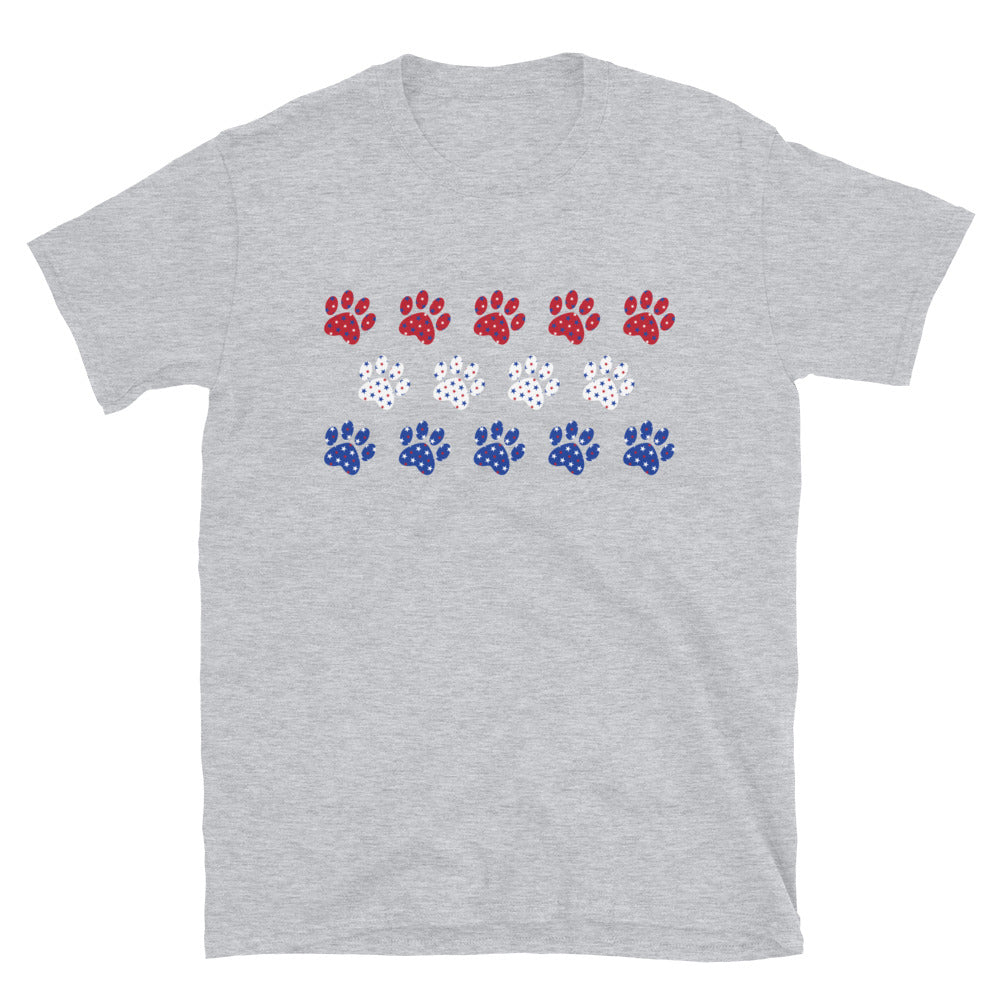 Star Spangled Paws T-Shirt、mySite、camillekostekn