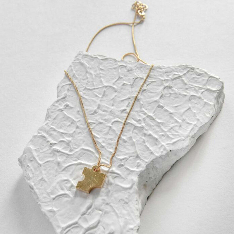 Brass Luz Neckpiece | Gold、mySite、camillekostekn