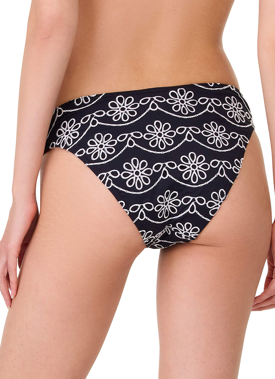Kate Spade Women's Eyelet High Cut Bikini Bottom、mySite、noshort
