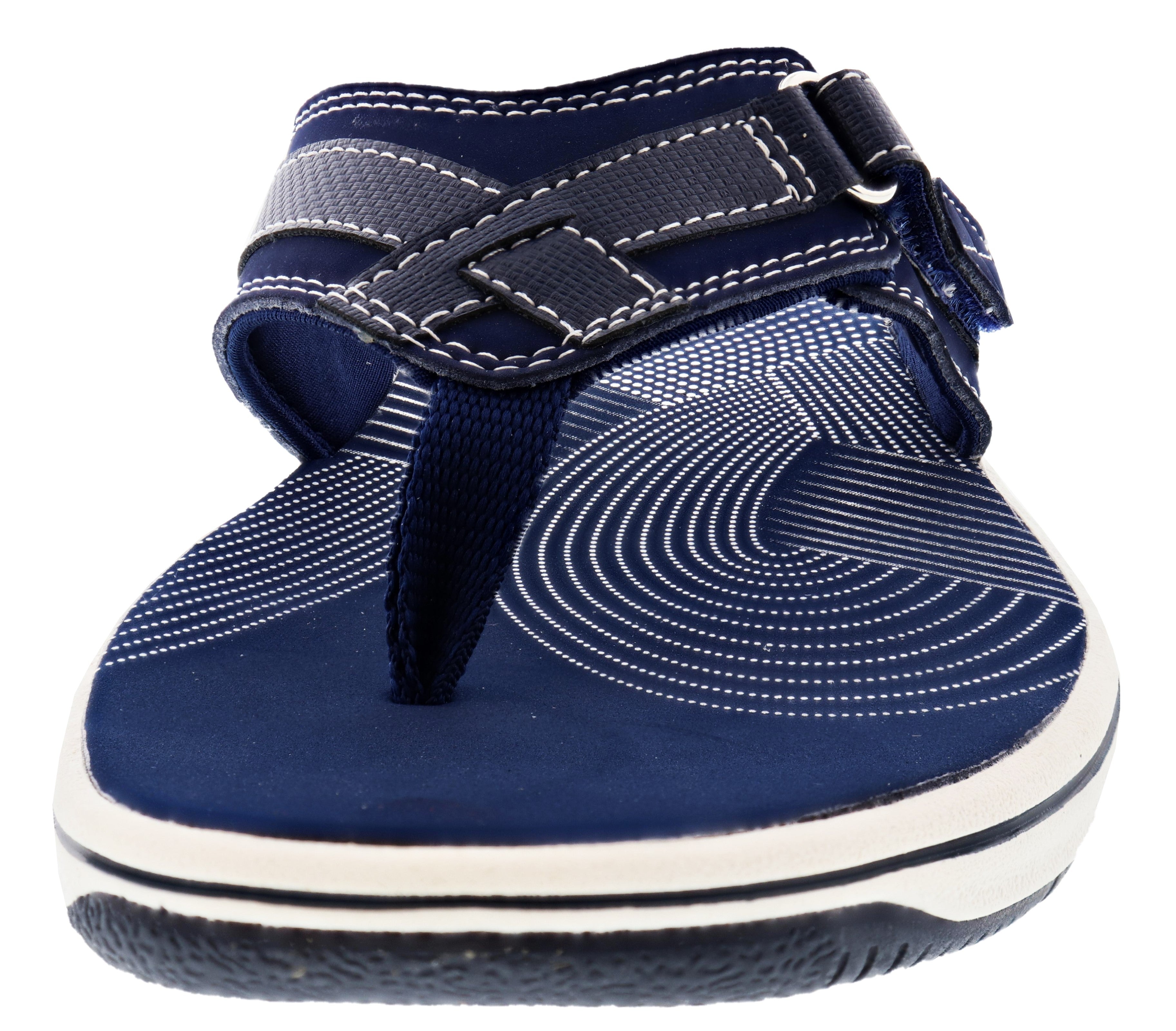 Clarks Women Sandals Lightweight Flip Flops Breeze Sea、mySite、dreamappss