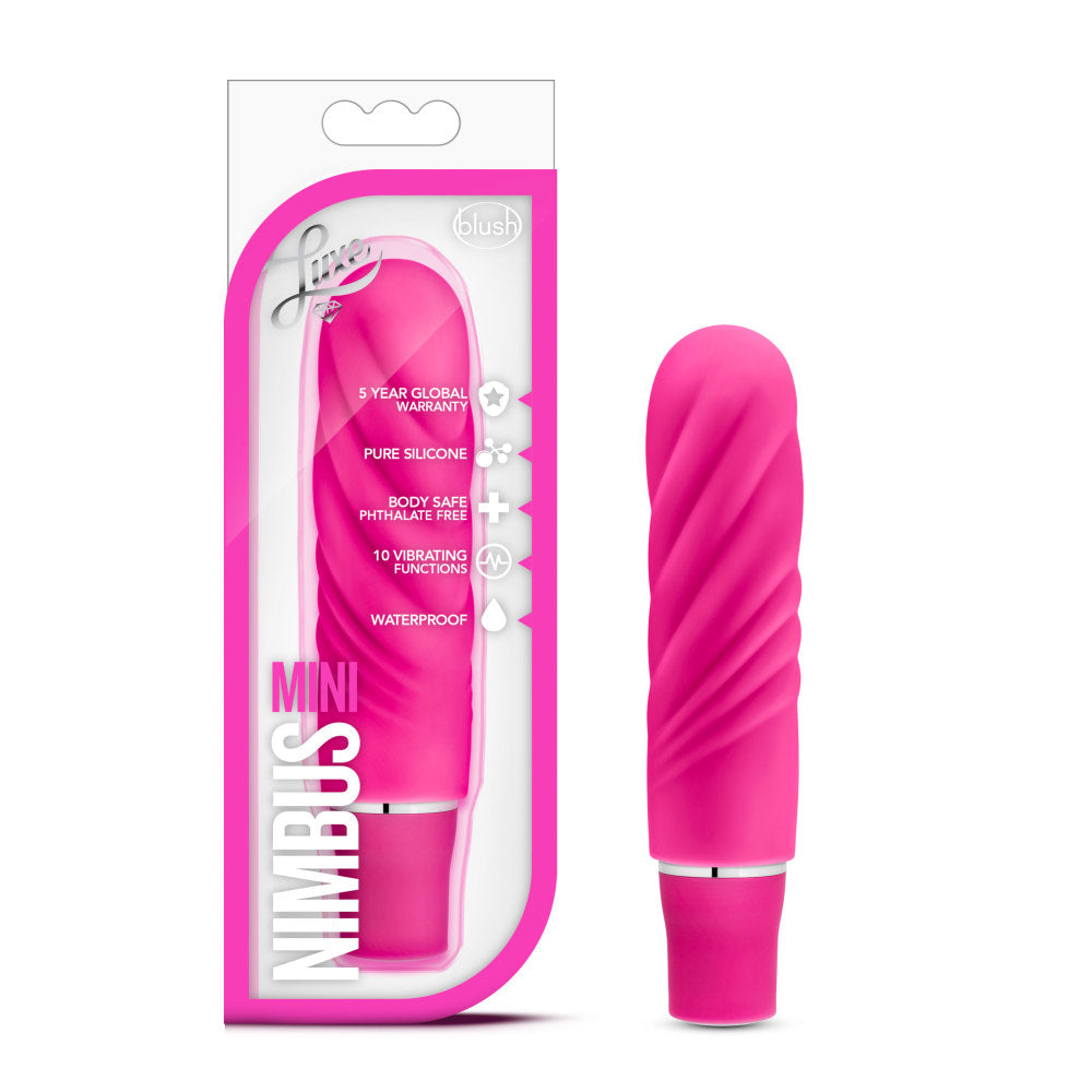 Luxe By Blush® | Nimbus Fuchsia 4.75-Inch Vibrating Mini Vibrator、mySite、bottomscart