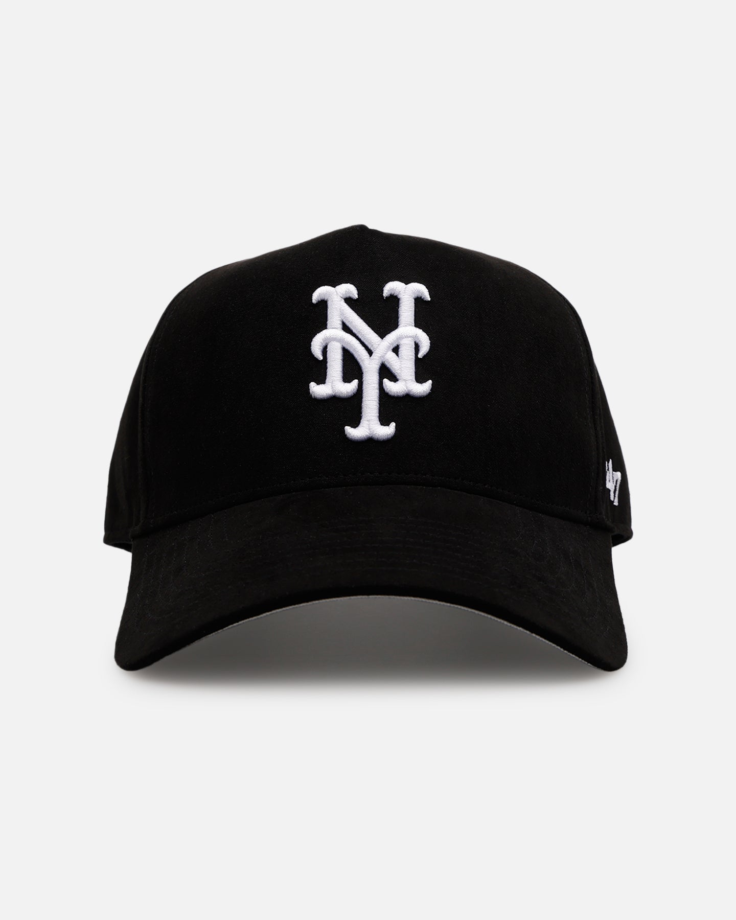 47 Brand New York Mets 'Ultrasuede' 47 MVP Strapback Black/White、mySite、zt4zffjzw