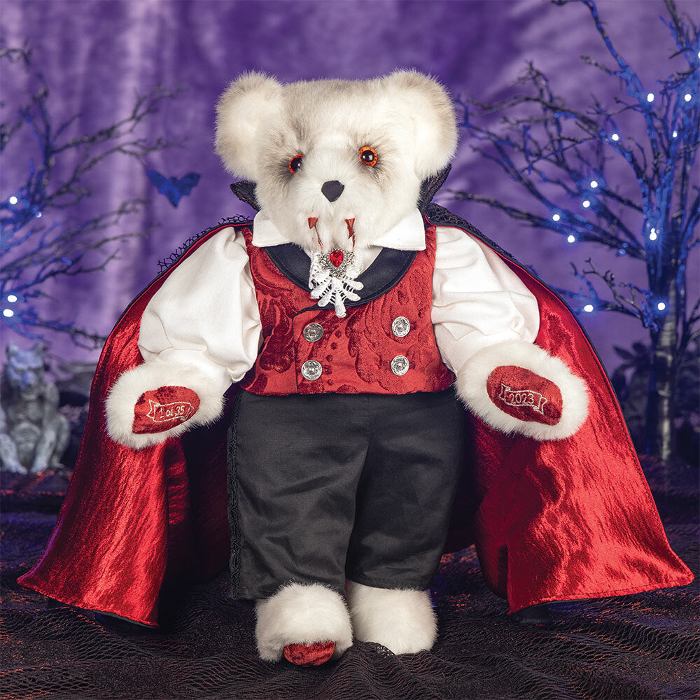 15 In. Limited Edition Count Dracula Vampire Bear、mySite、pszhyizbm