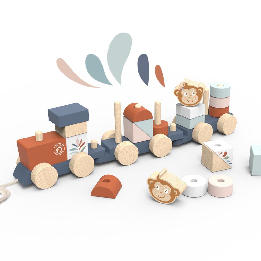  Speedy Monkey Train Stacker、mySite、merchandisen