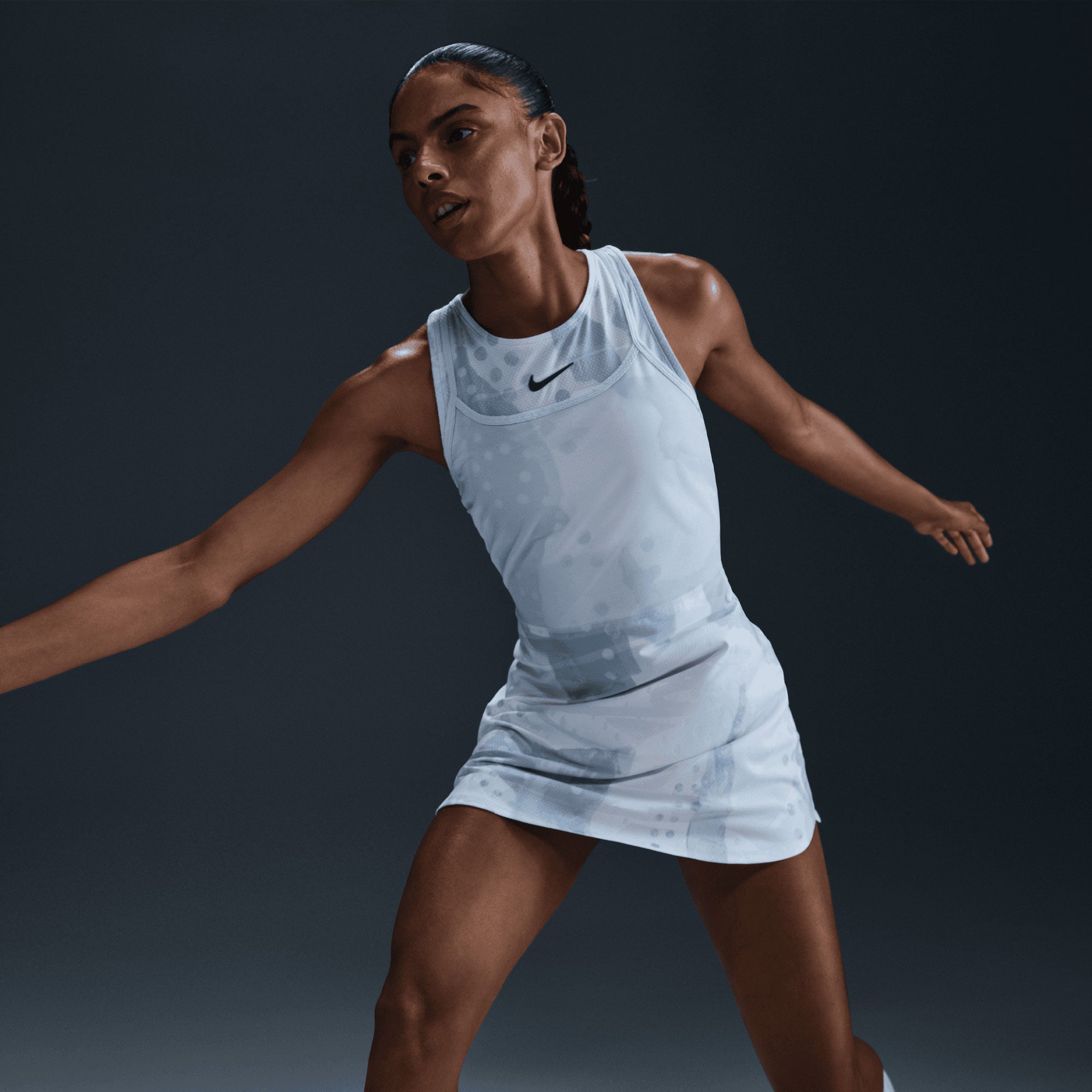 NikeCourt Slam Melbourne Women's Dri-FIT Printed Tennis Dress