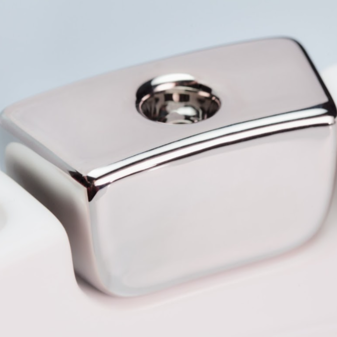 Menokiah Lux Menorah/Shabbat Candlesticks by Mi Polin - Platinum、mySite、topwebapps