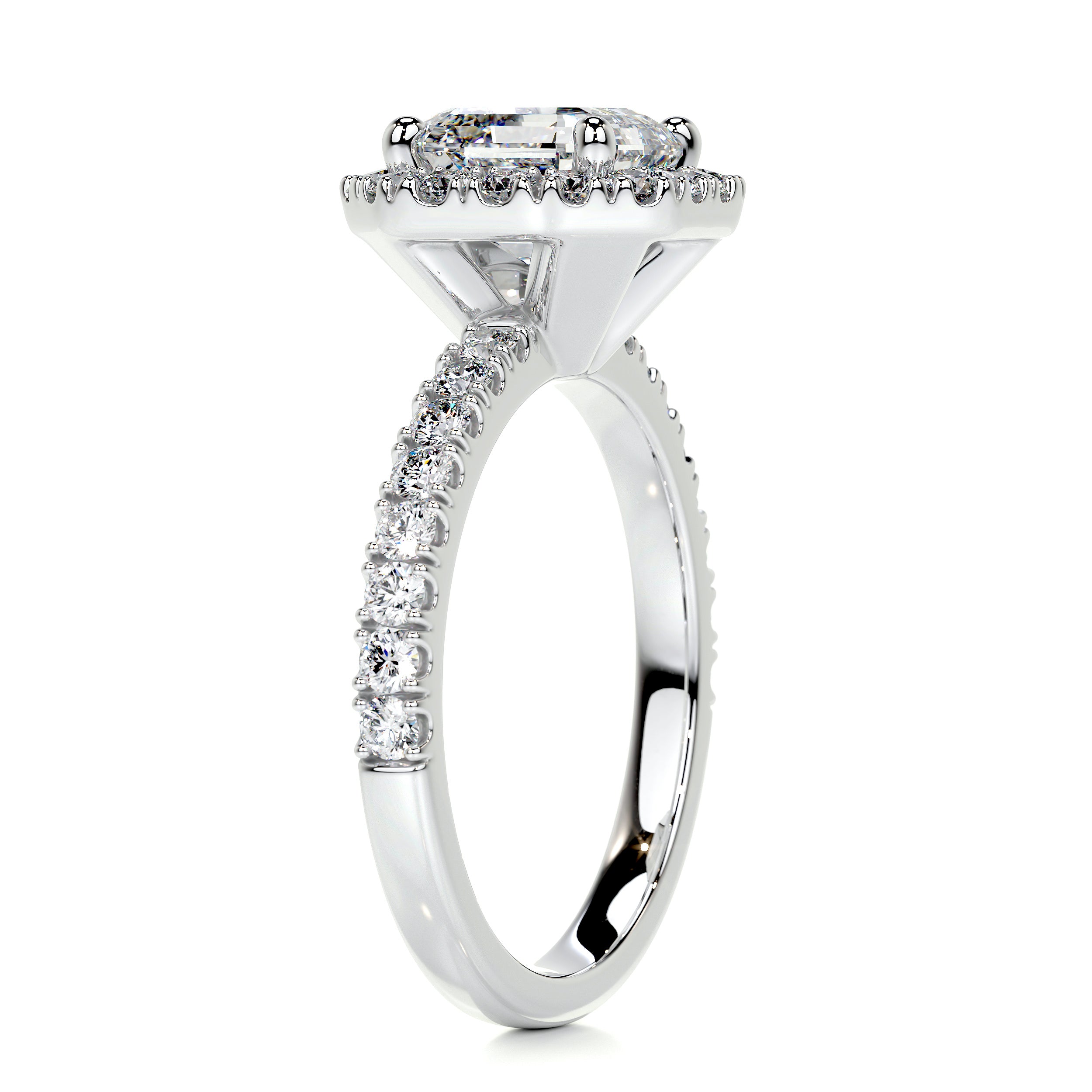 Brooklyn Diamond Engagement Ring -14K White Gold、mySite、hinf8tx79