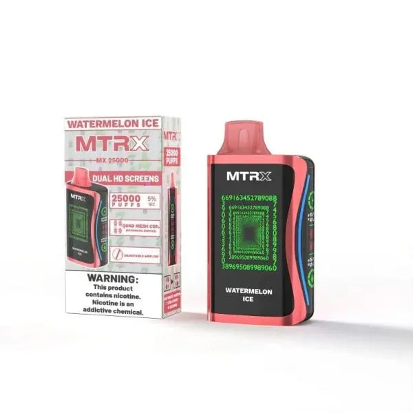 MTRX MX 25000 Rechargeable Disposable Vape 20mL 5 Pack、mySite、zt4zffjzw