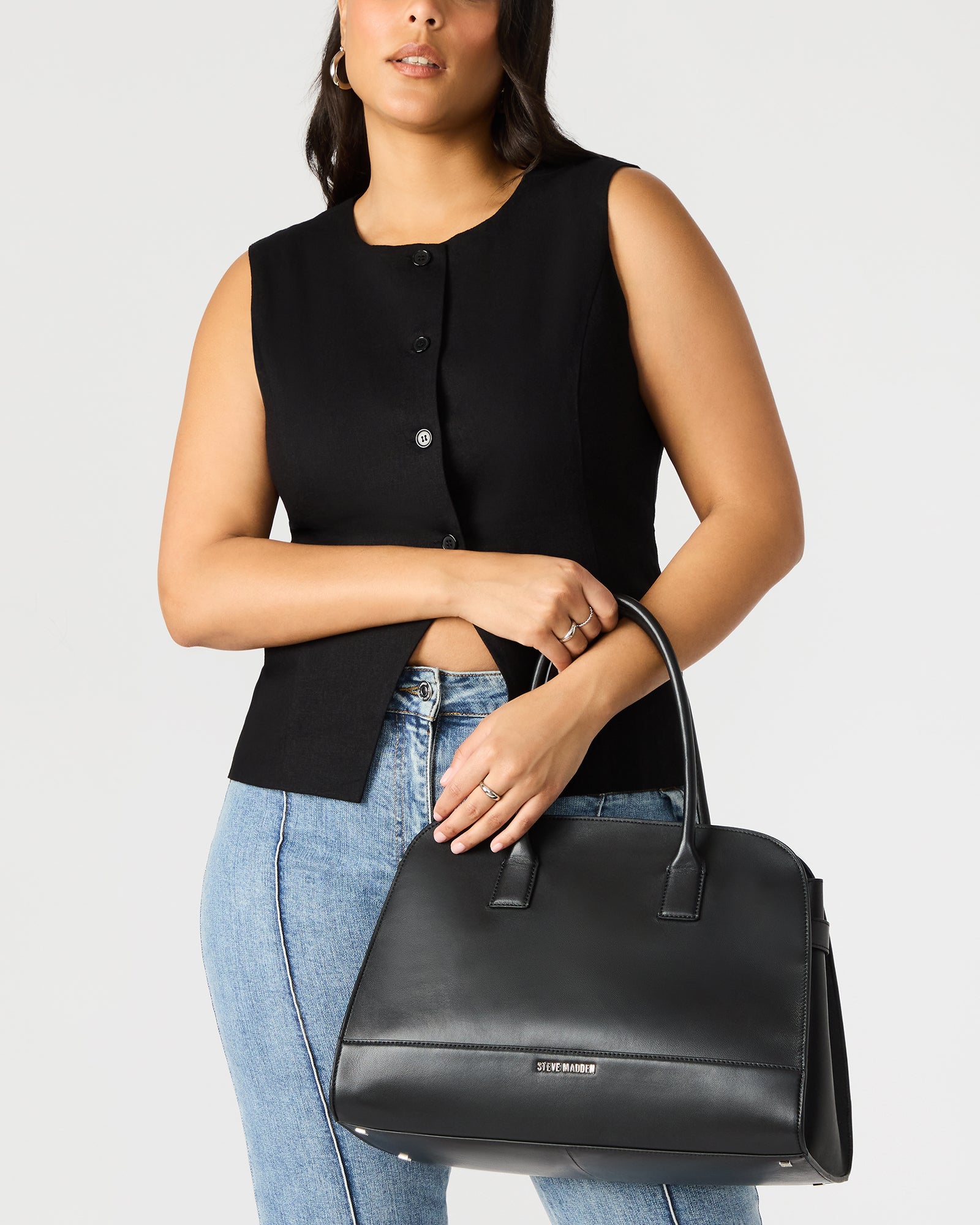 HEIDEE BAG BLACK LEATHER、mySite、gtrtttuynbv