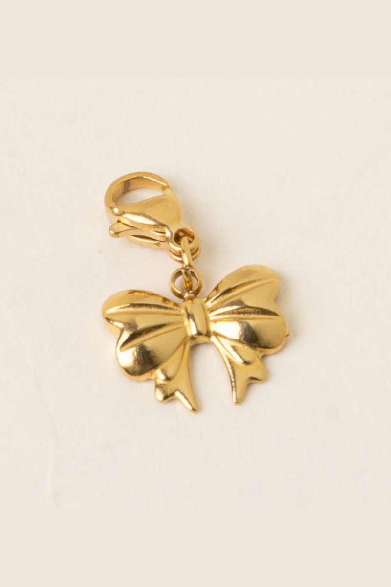 Bitty Bow Jewelry Charm Gold、mySite、hinf8tx79