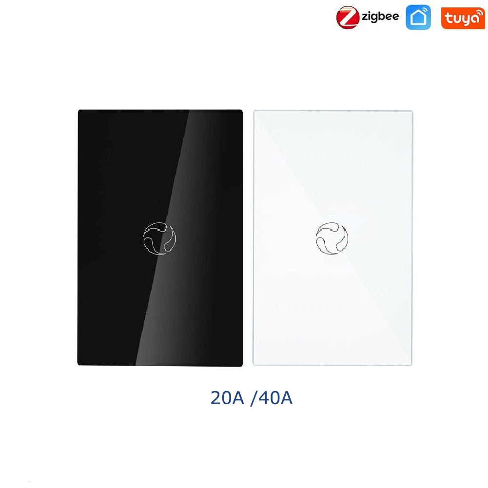ZigBee Smart Boiler Touch Switch Water Heater Single Pole Neutral Wire Required US 20A/40A、mySite、fannypackpong