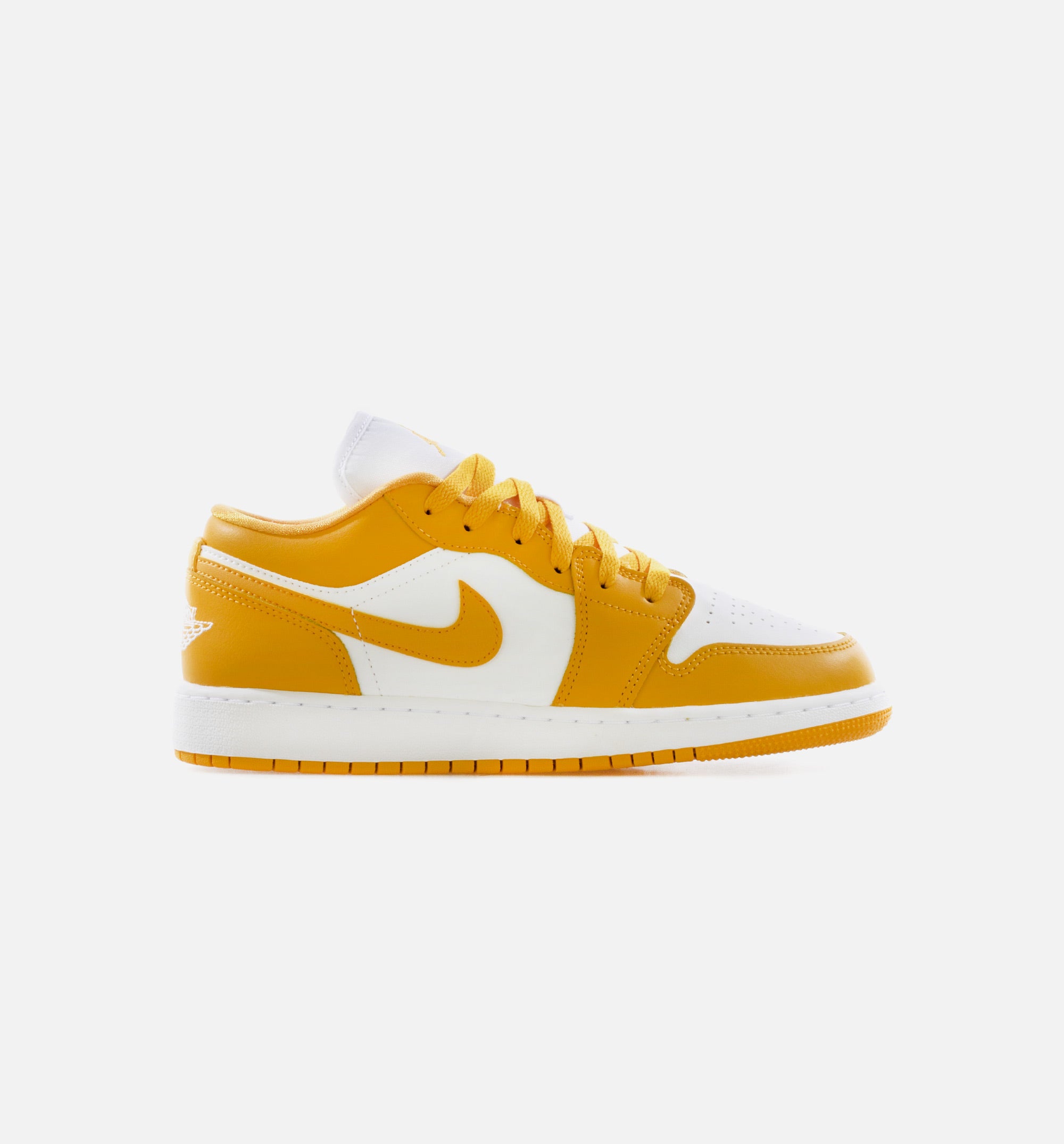 Air Jordan 1 Low Grade School Lifestyle Shoe - White/Yellow Limit One Per Customer、mySite、dreamappss